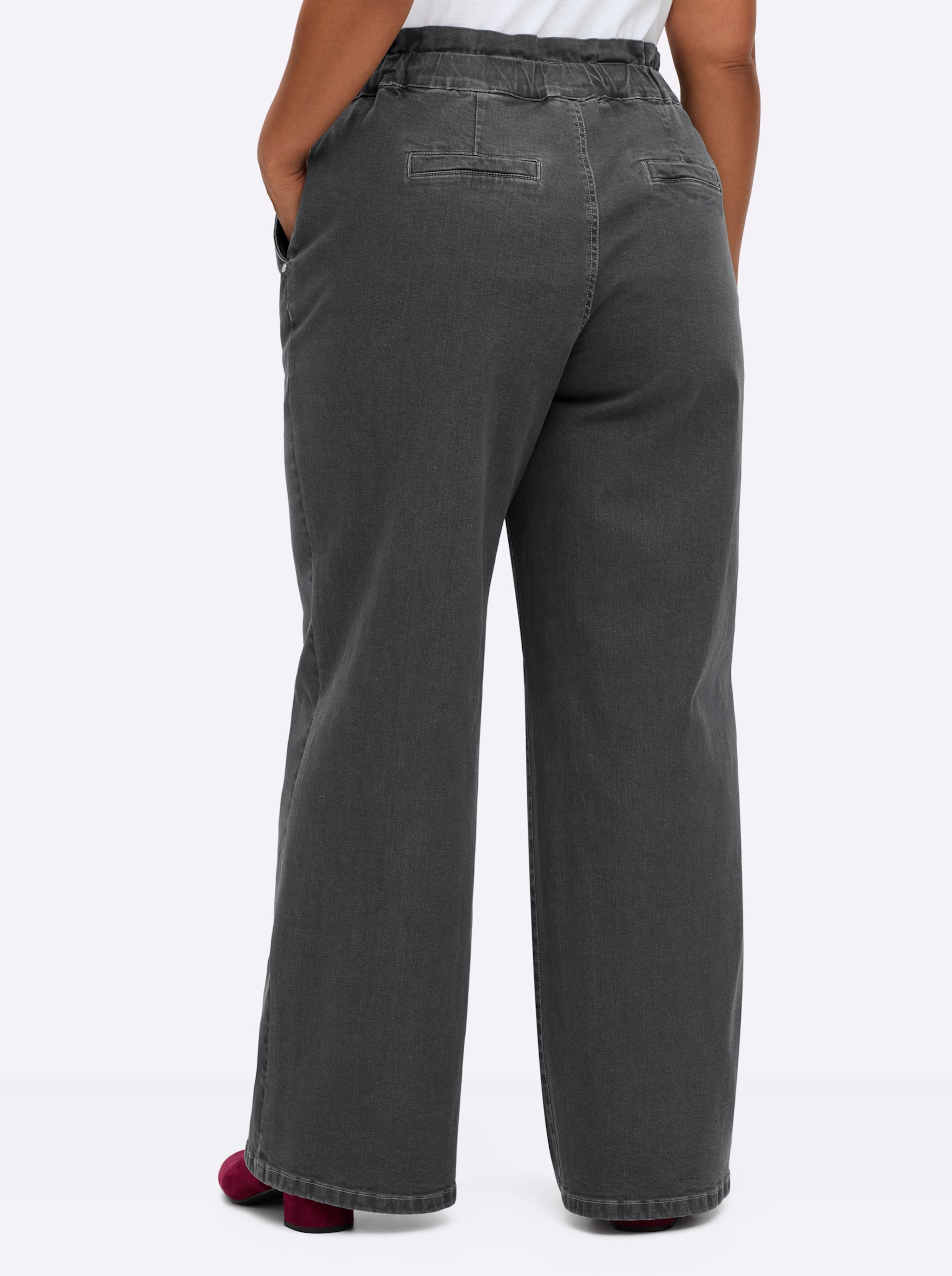 Anthrazit-Grey-Denim Jeans - Bild 4