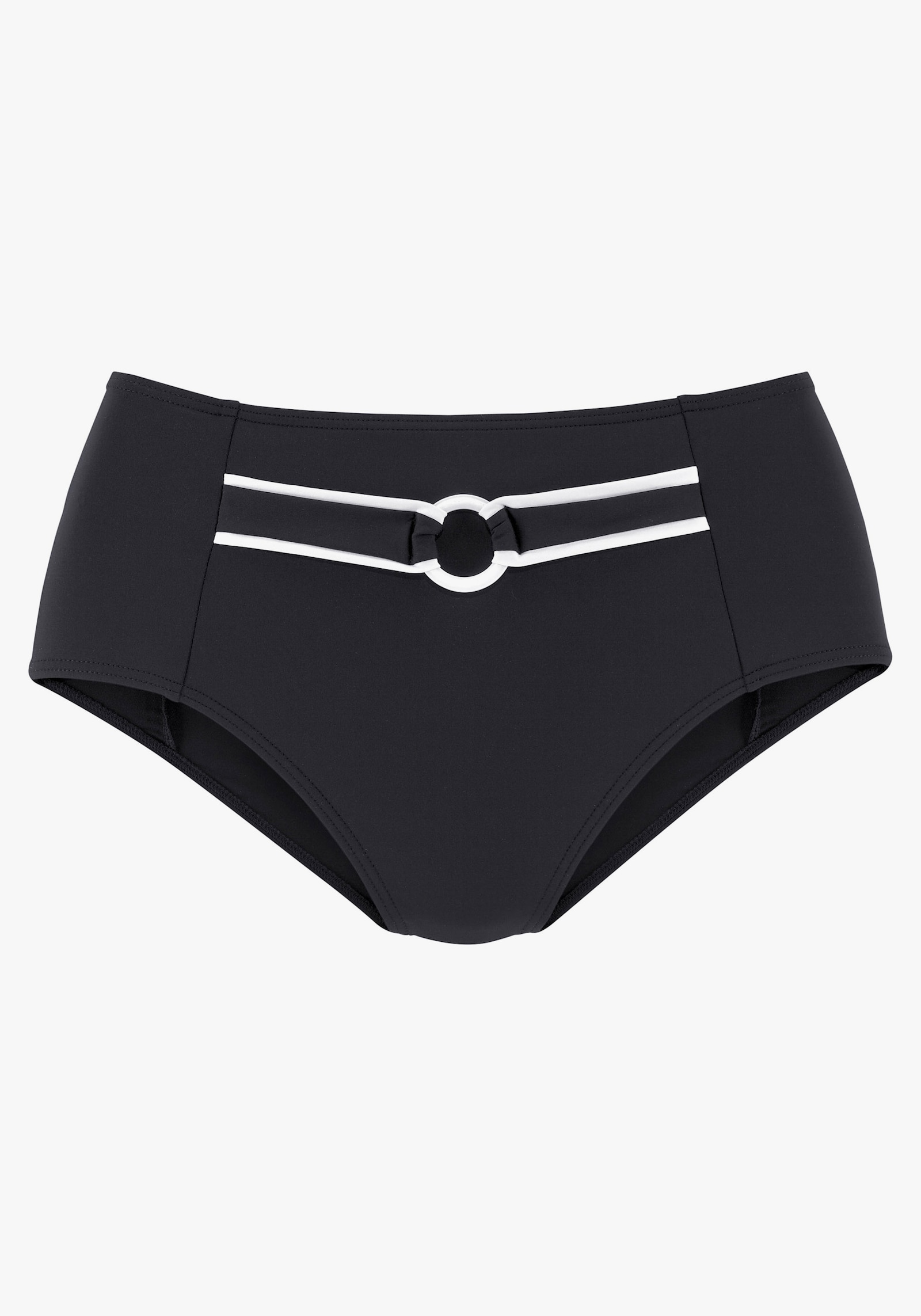 Vivance Highwaist-Bikini-Hose - schwarz