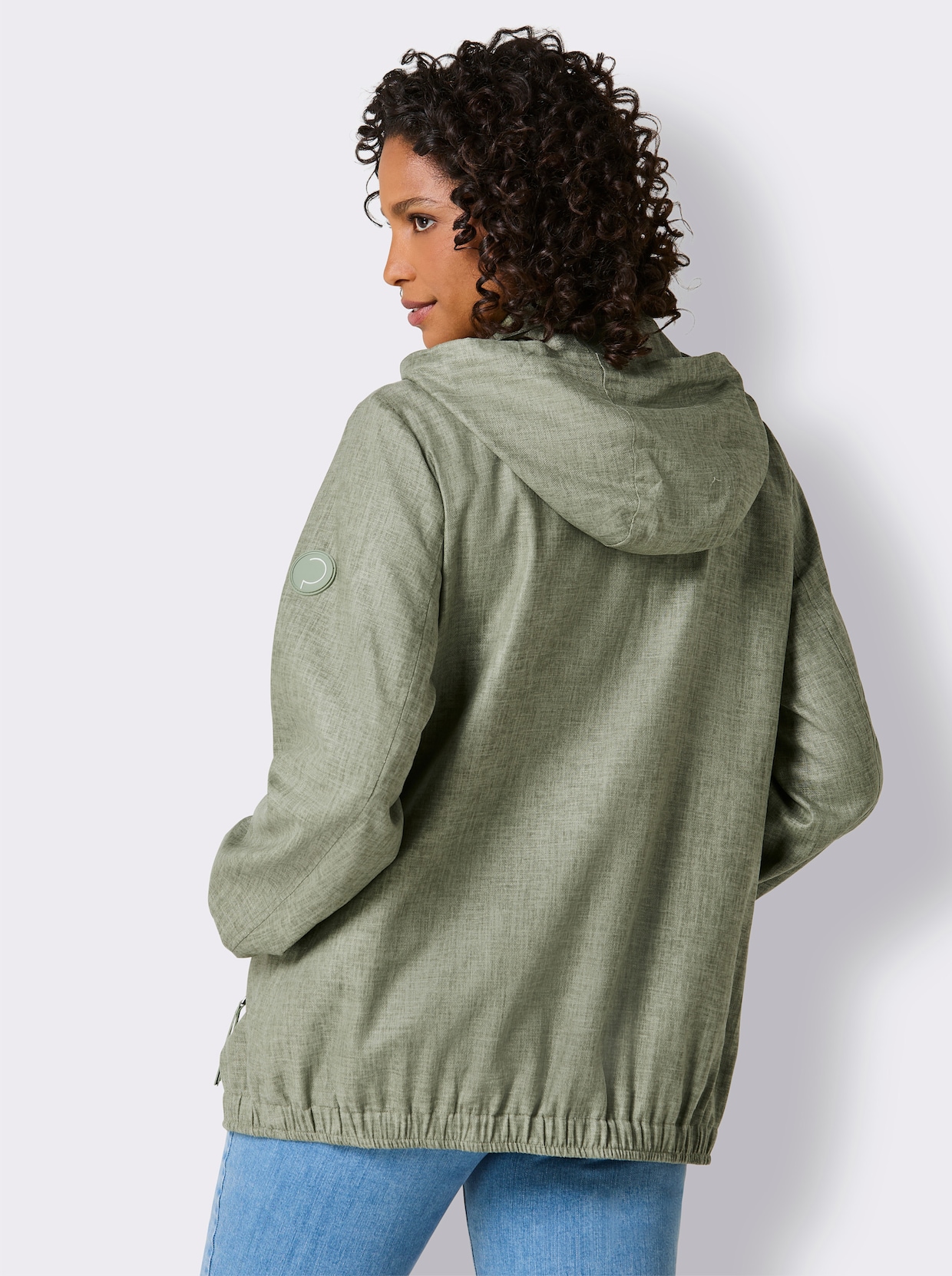 CREATION L PREMIUM Jacke - khaki-meliert