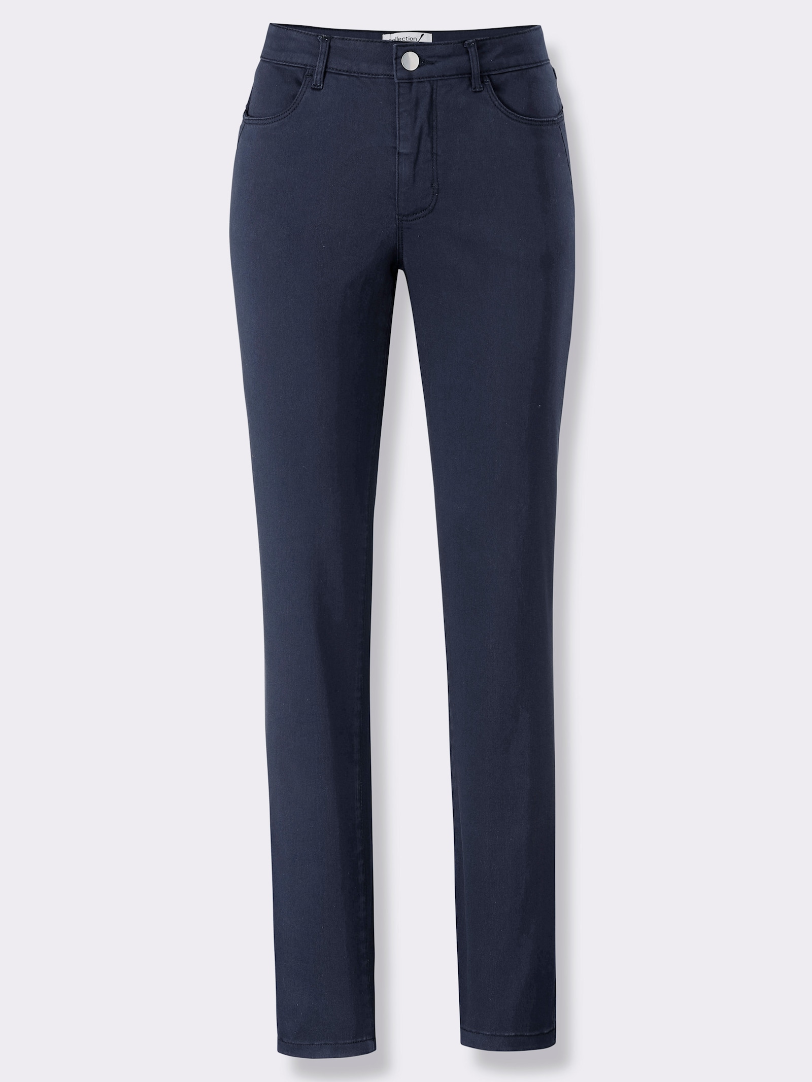 Jeans in Baumwoll-Stretch-Qualität - marine