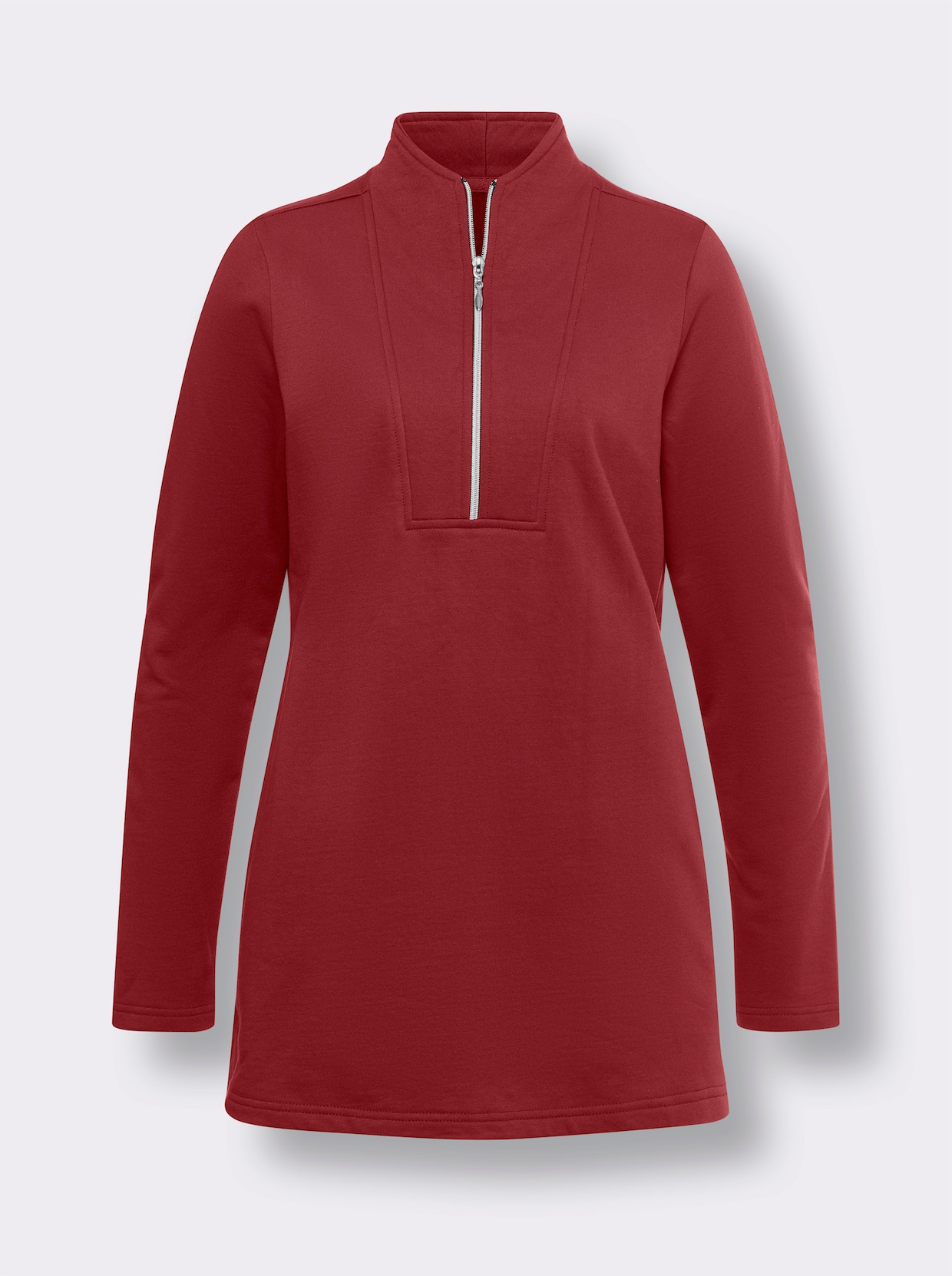 Lang sweatshirt - kers