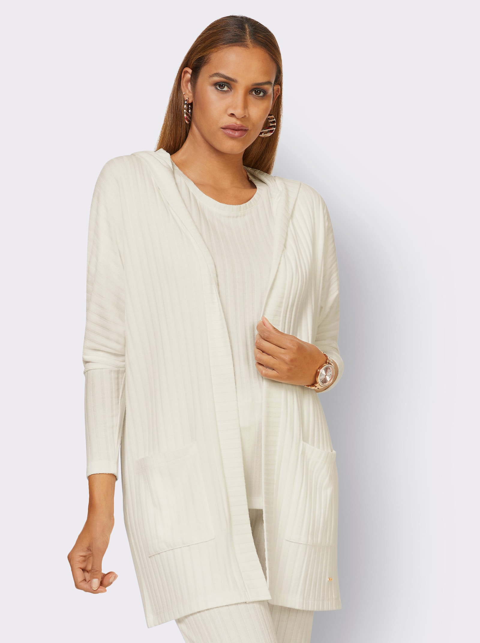 feel good Jacke - ecru