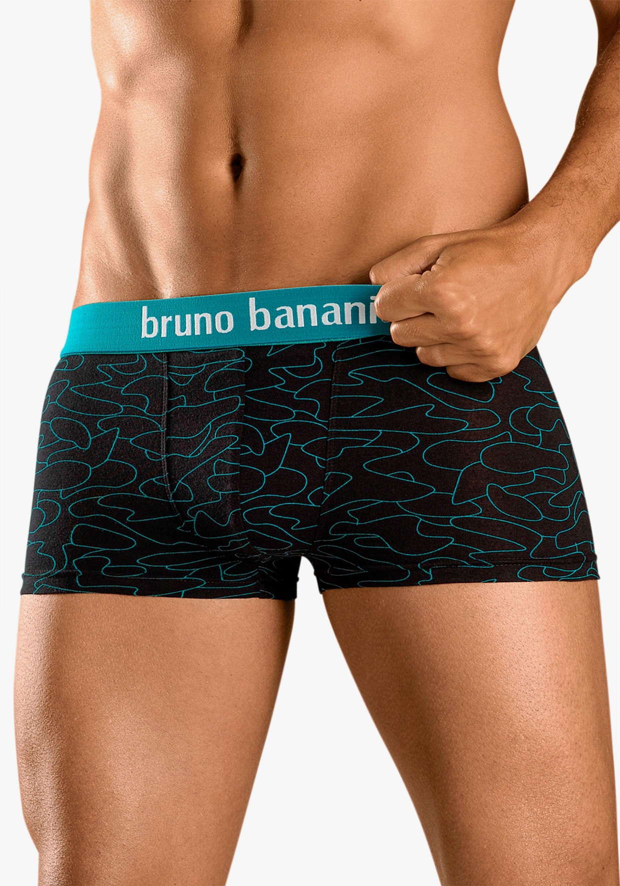 Bruno Banani Hipster - schwarz-bedruckt