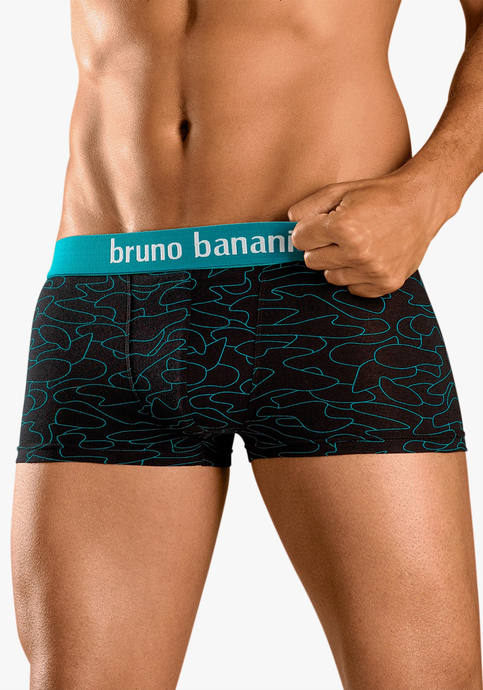 Bruno Banani Hipster - zwart geprint