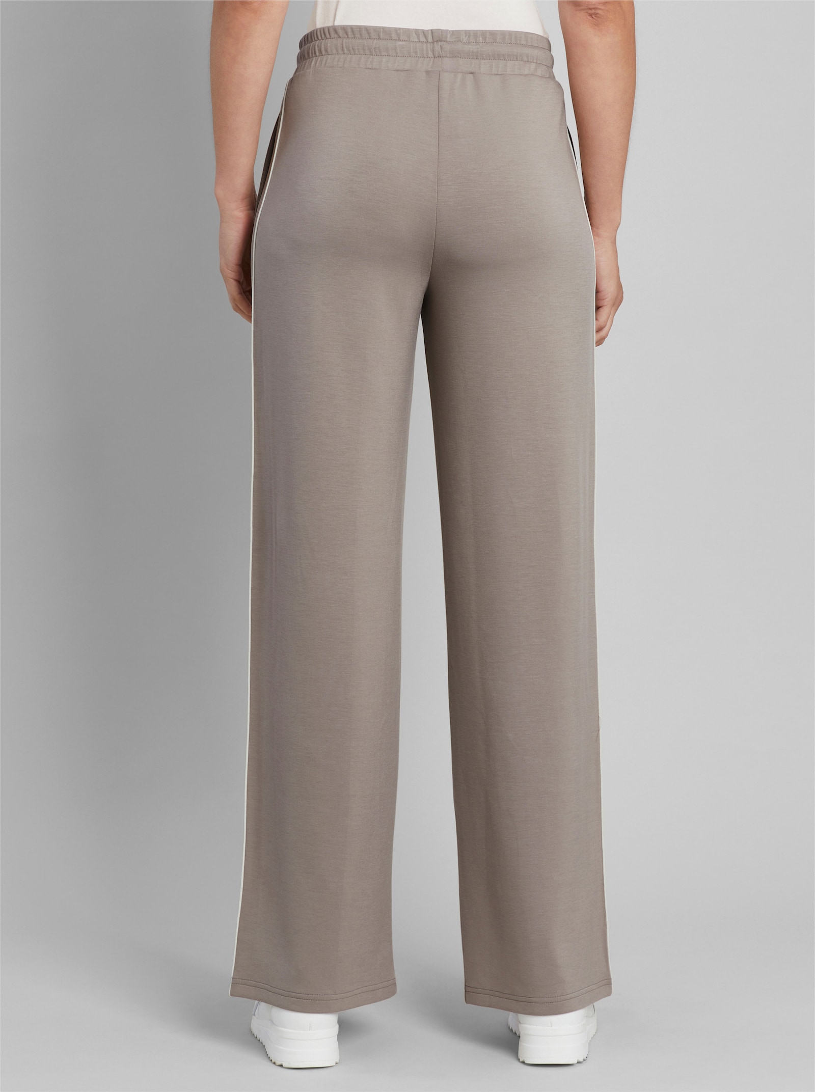 heine Sweathose mit Galonstreifen - taupe