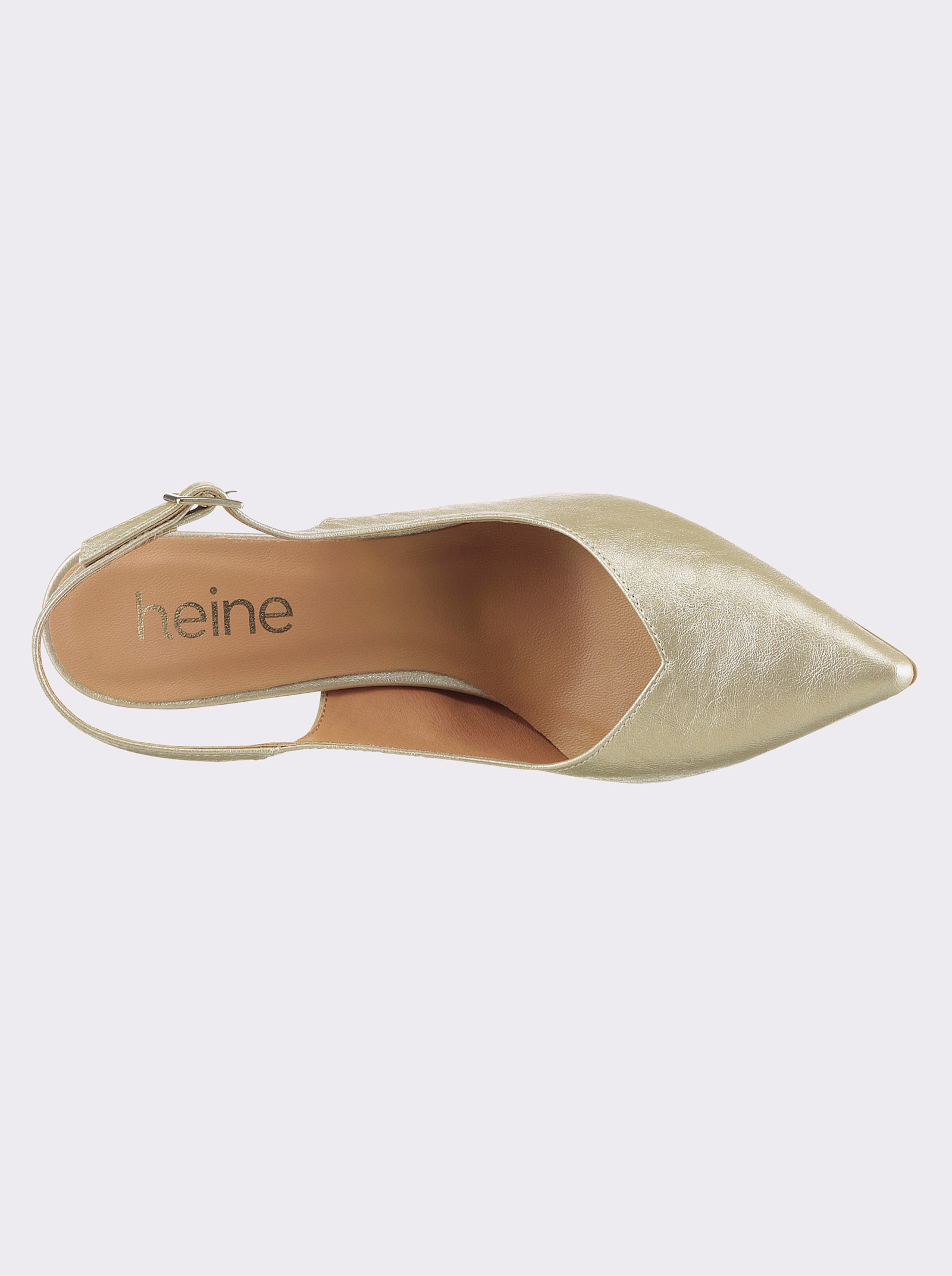 heine Slingpumps - goldfarben