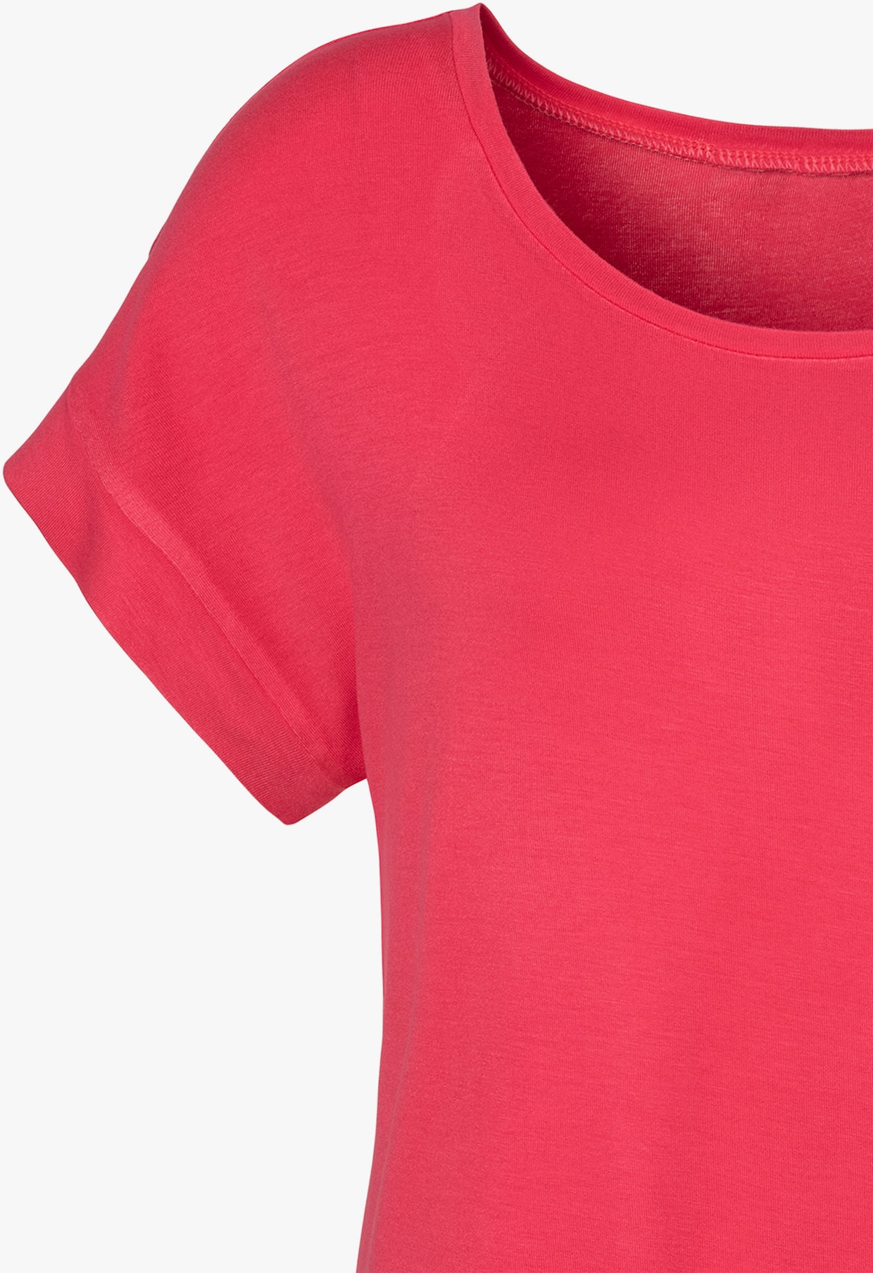 Vivance Kurzarmshirt - koralle, navy