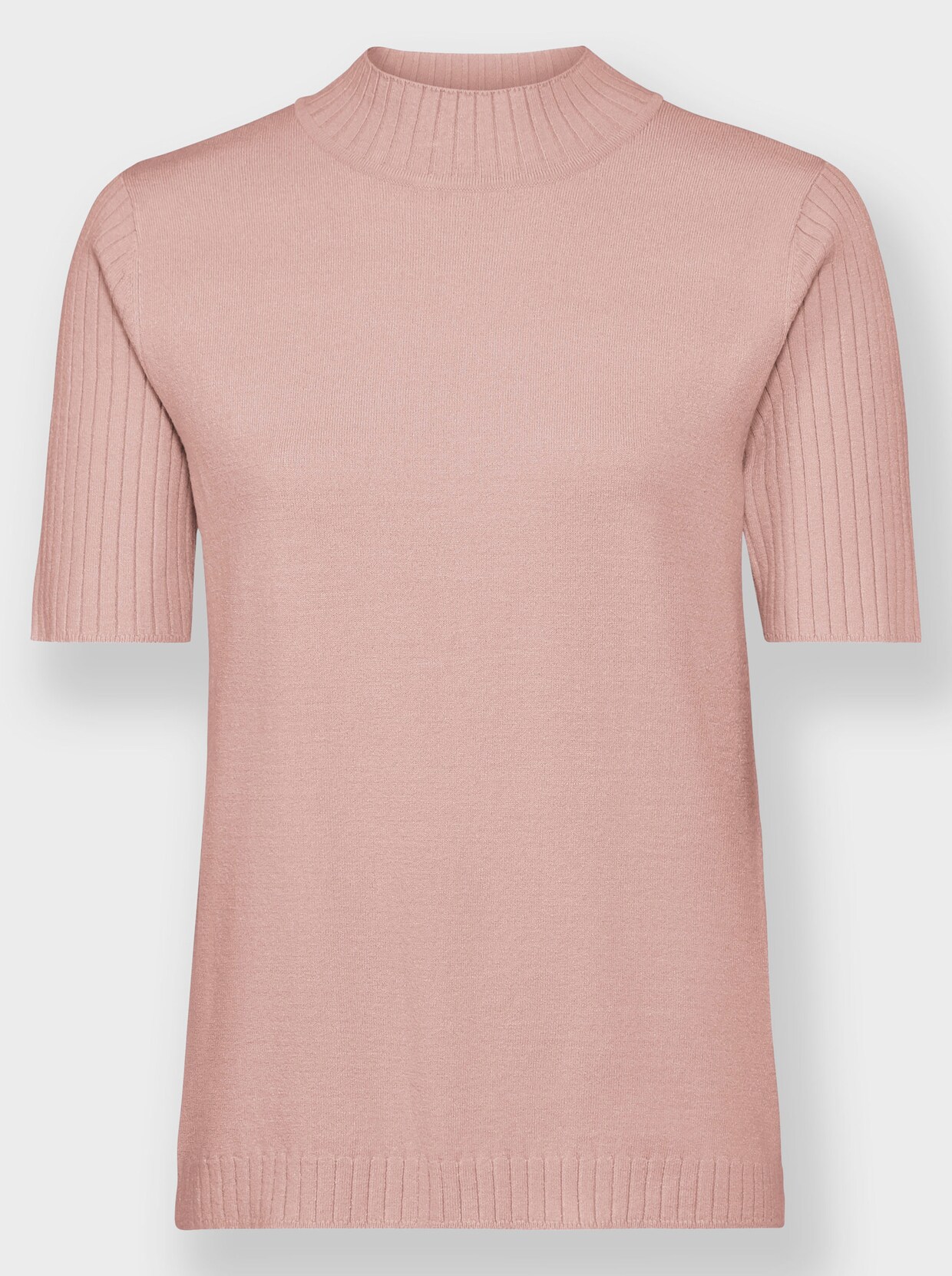 Pullover met korte mouwen - poudre