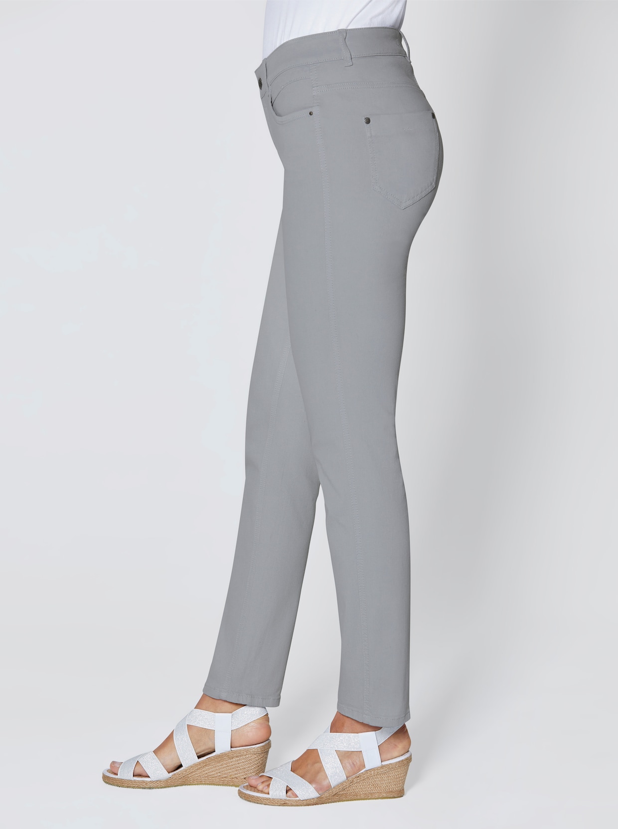 Ascari Stretch-Jeans - grau