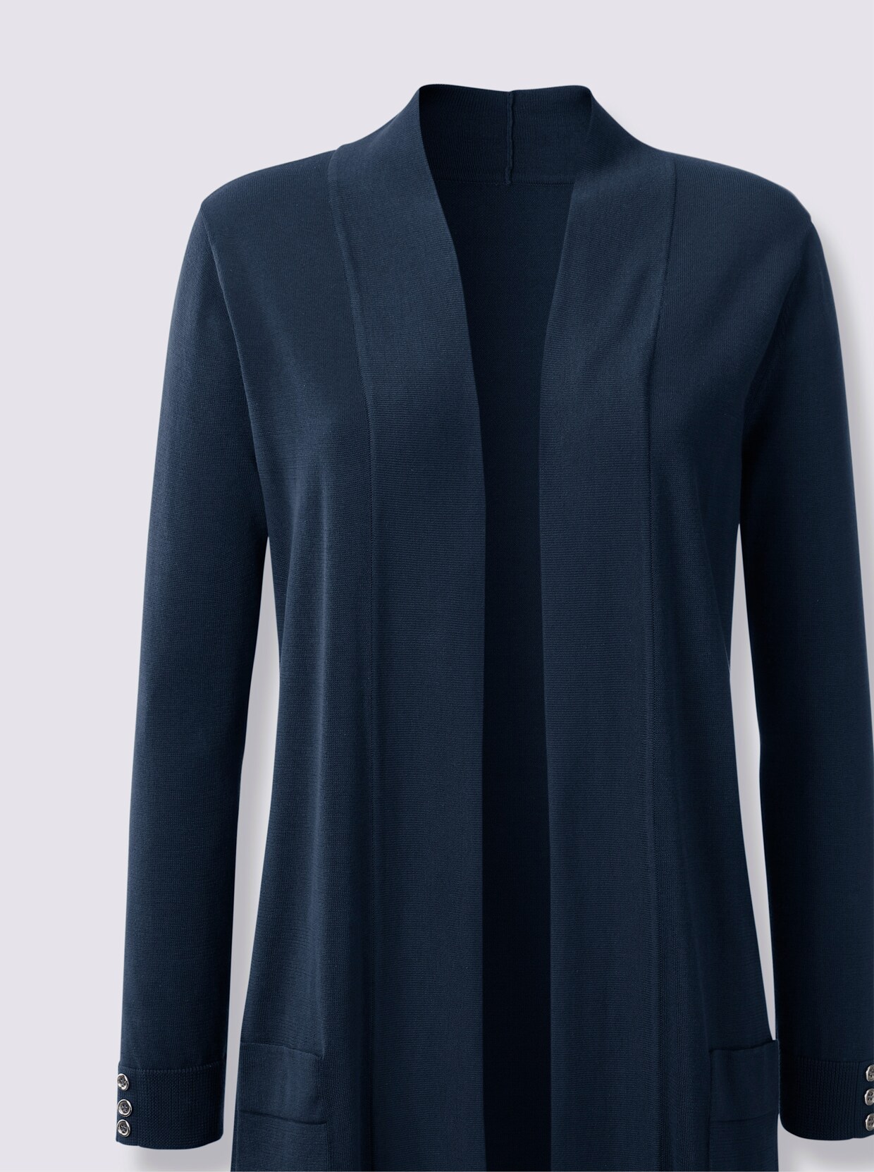 Strickjacke - dunkelblau