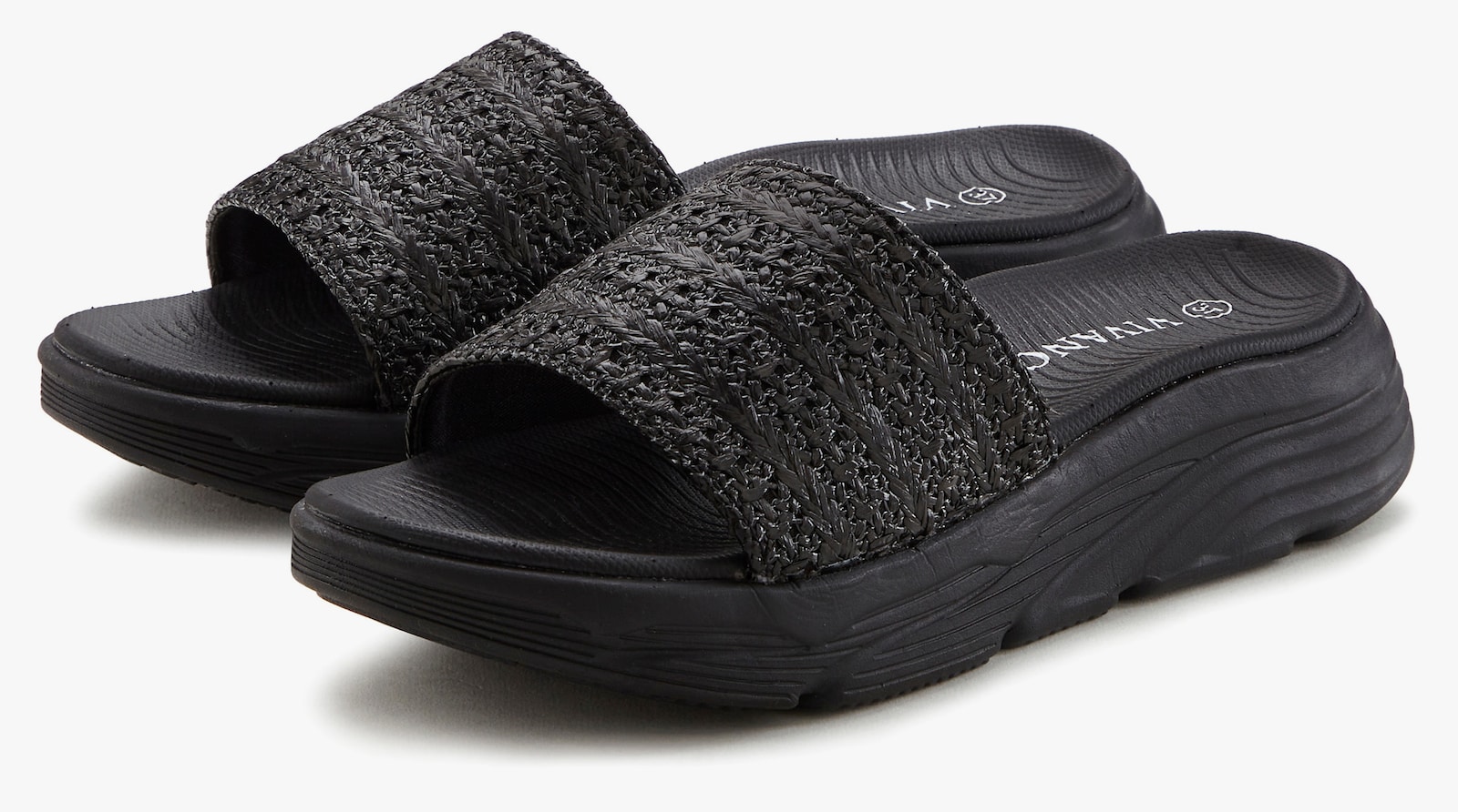 Vivance Pantolette - schwarz