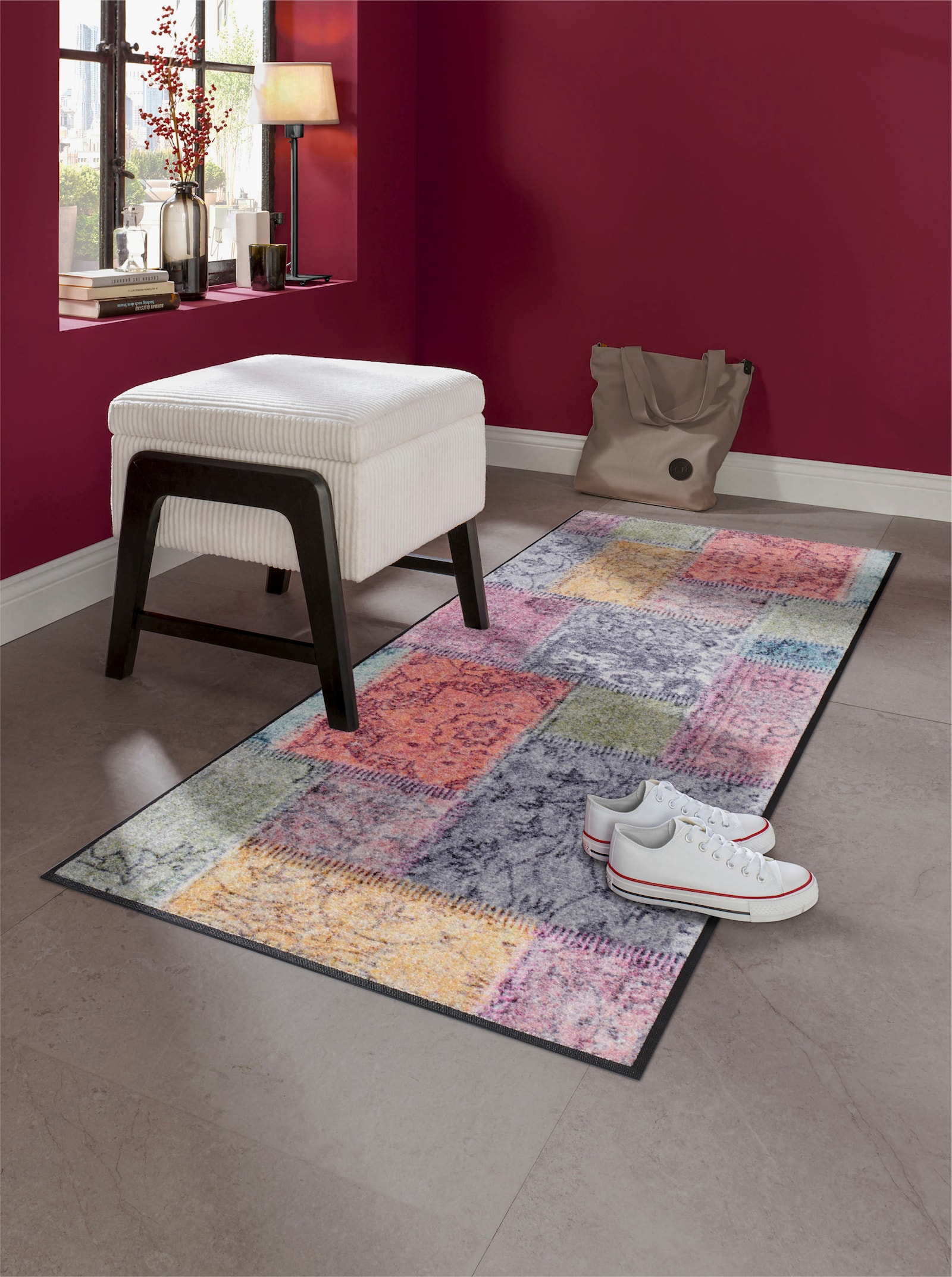 wash+dry by Kleen-Tex Fußmatte - pastell