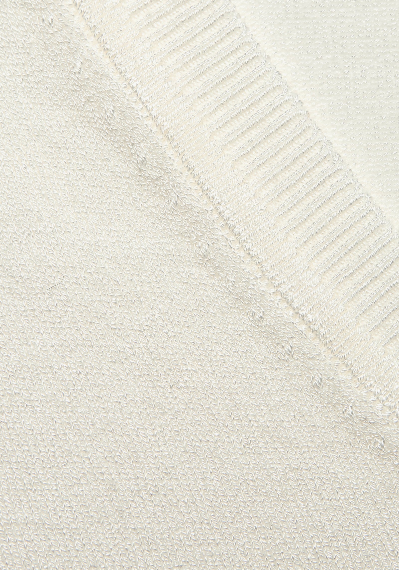 Vivance V-Ausschnitt-Pullover - creme