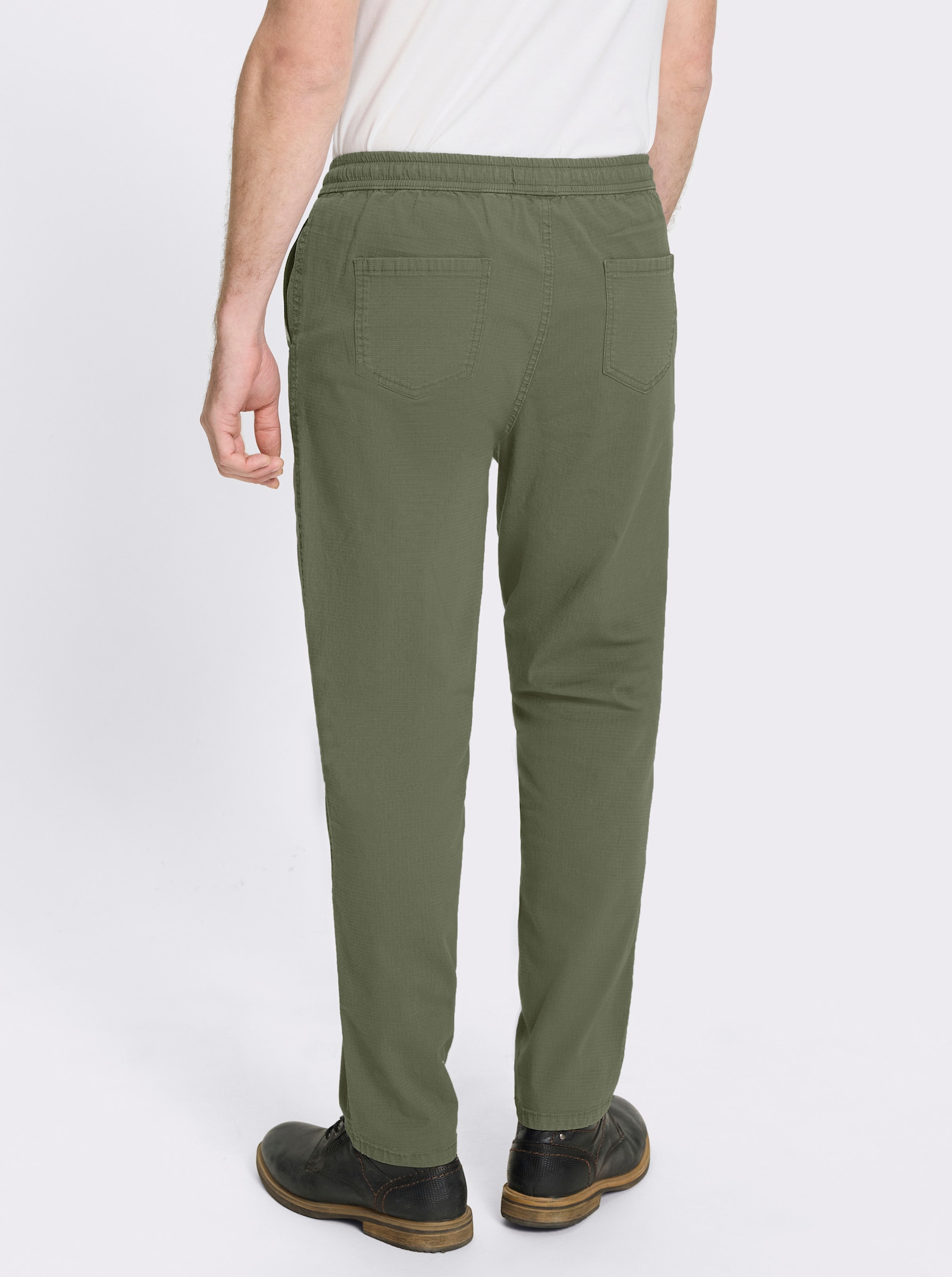 Catamaran Schlupfhose in Baumwoll-Stretch-Qualität, robust - khaki