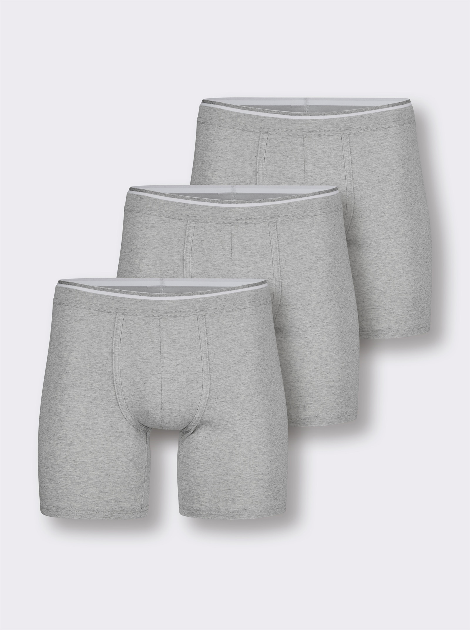 wäschepur men Longpants - grau-meliert