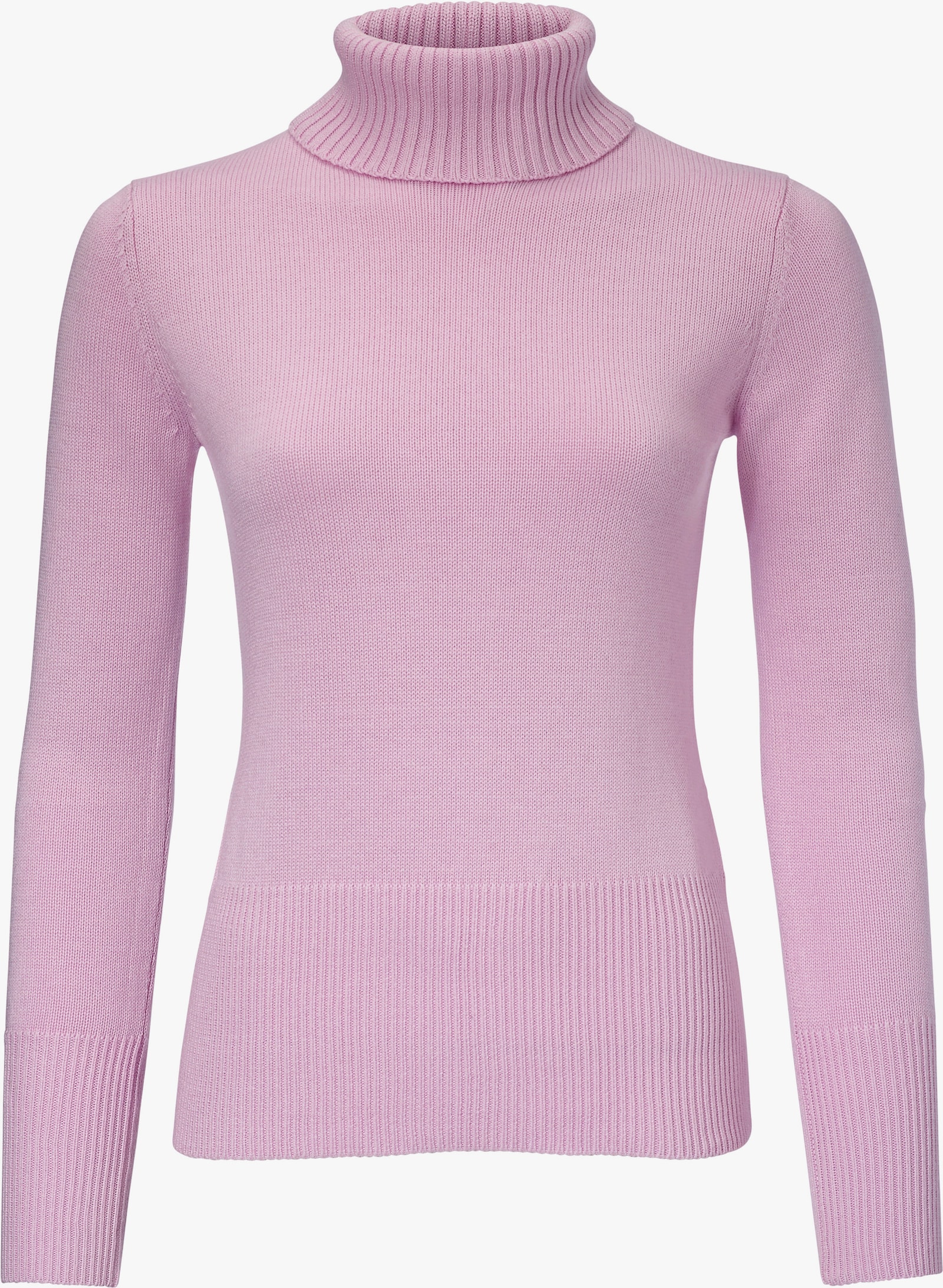 heine Rollkragenpullover mit Kaschmir-Anteil - rosé