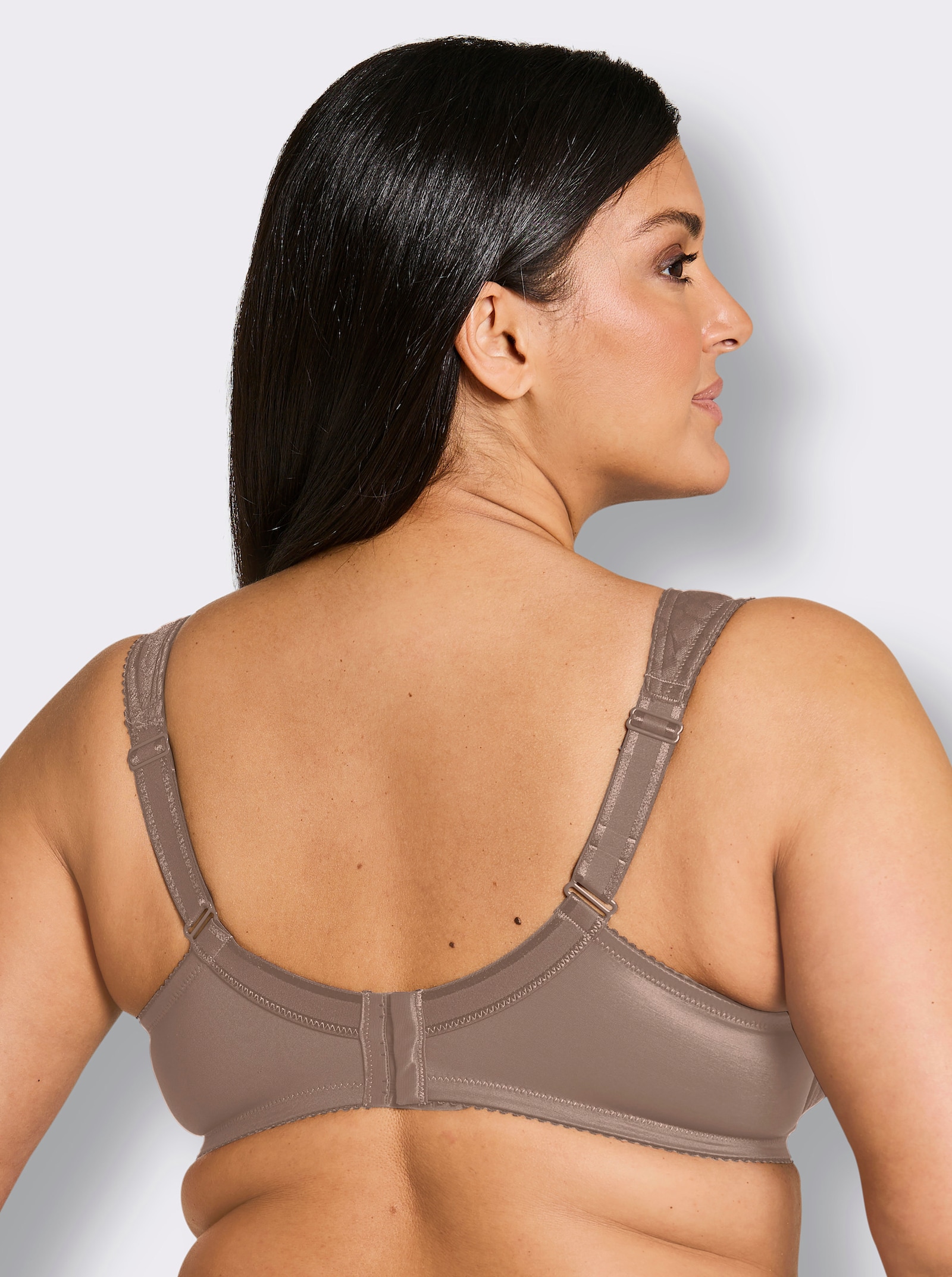 Miss Mary Entlastungs-BH mit Bügel und Stütze - taupe