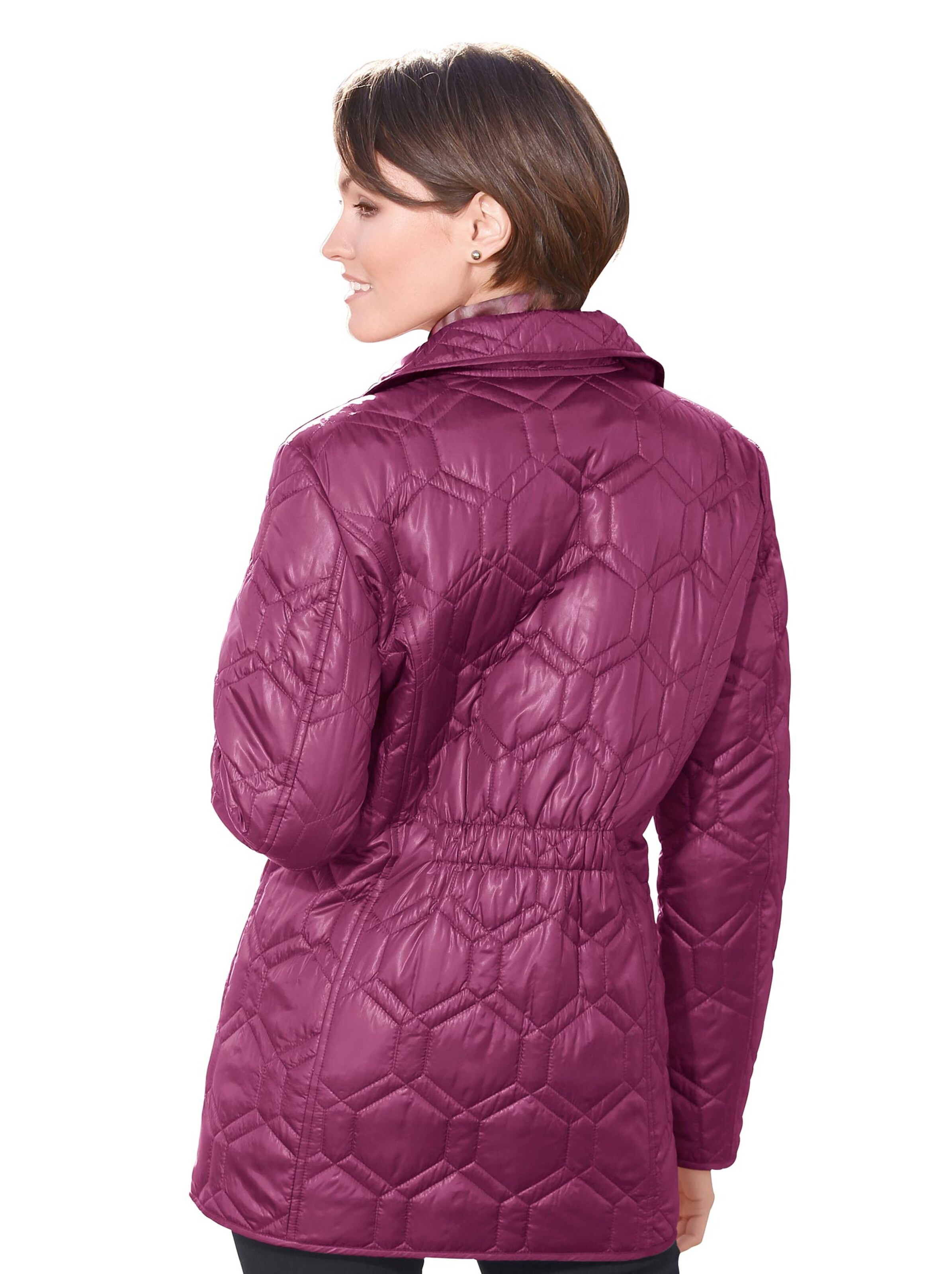 Steppjacke - fuchsia