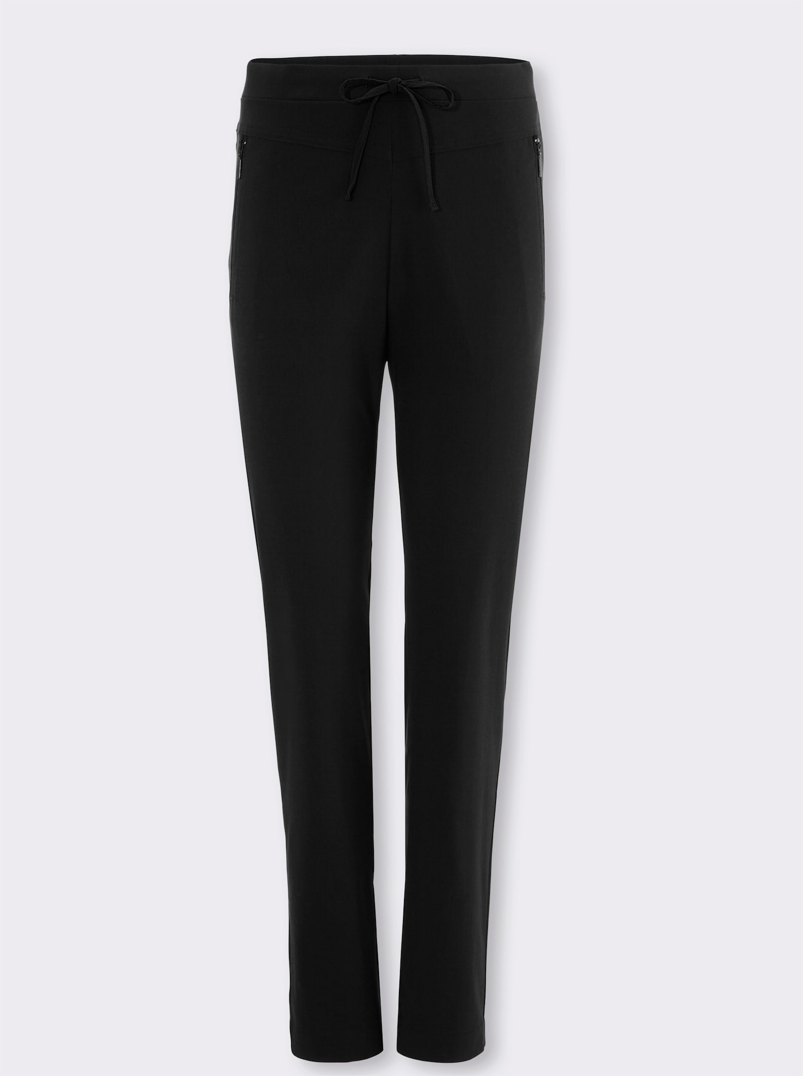 Bengalinhose mit verstellbarem Bindeband - schwarz