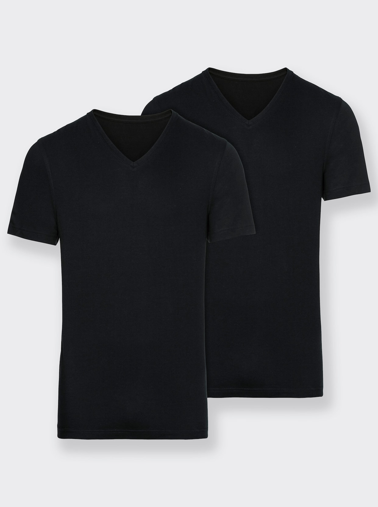 bugatti Shirt - 2 stuks zwart