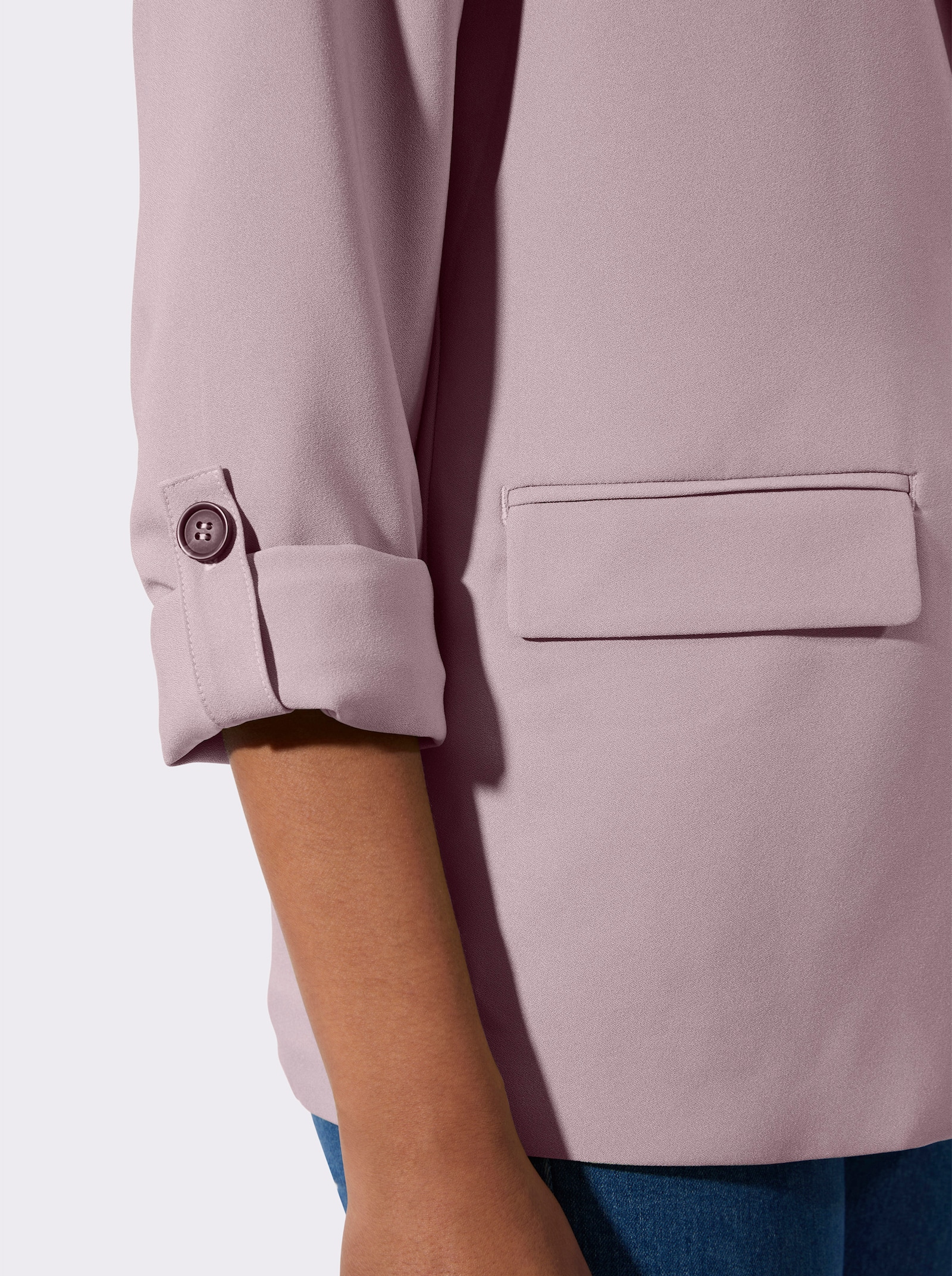 Blejzr z nemačkavého materiálu - slézová