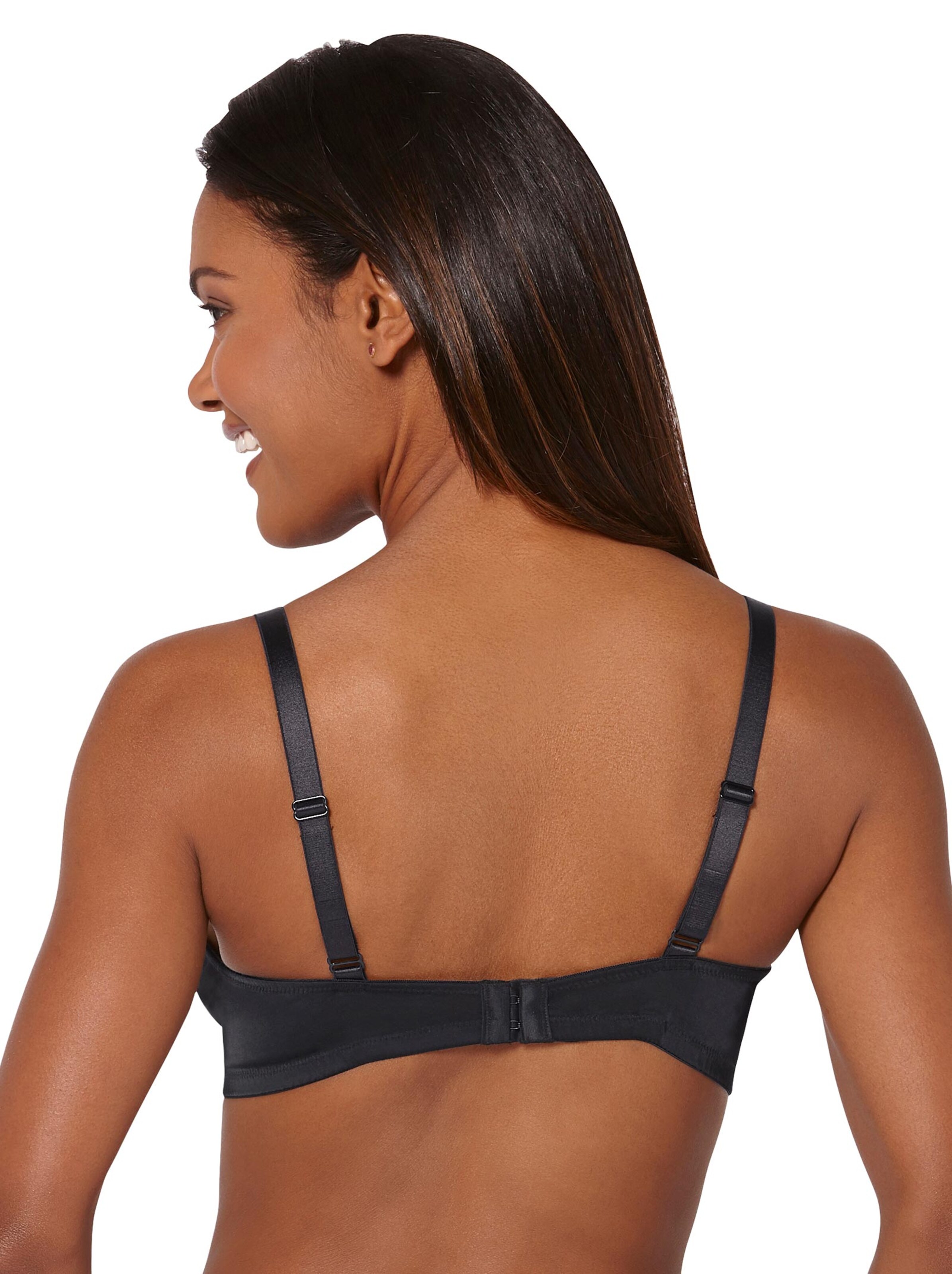 wäschepur Schalen-BH ohne Bügel - schwarz