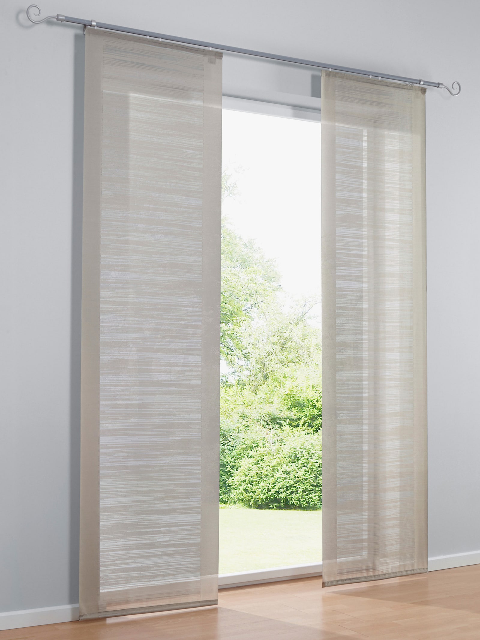 heine home Schiebevorhang - taupe