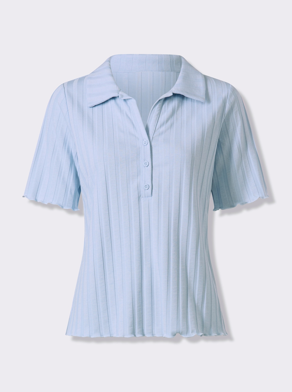 heine Kurzarmshirt - hellblau