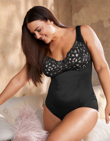 sheego Body ohne Bügel - schwarz