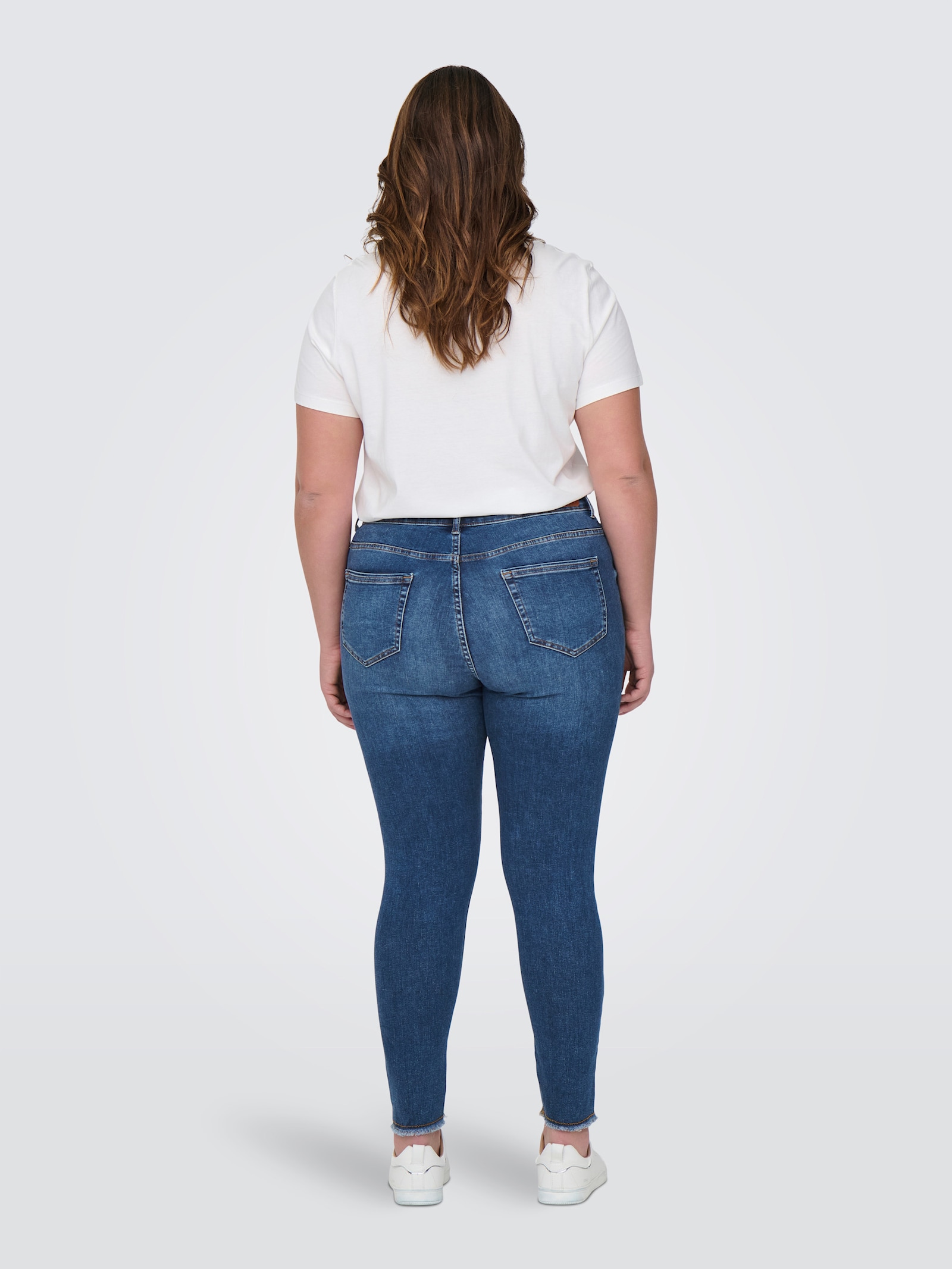 ONLY CARMAKOMA Skinny-fit-Jeans - medium blue denim