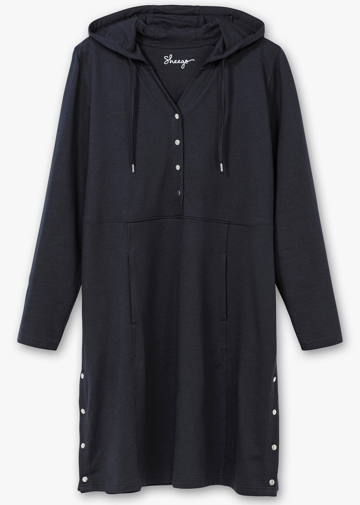 sheego Freizeitkleid - tiefblau