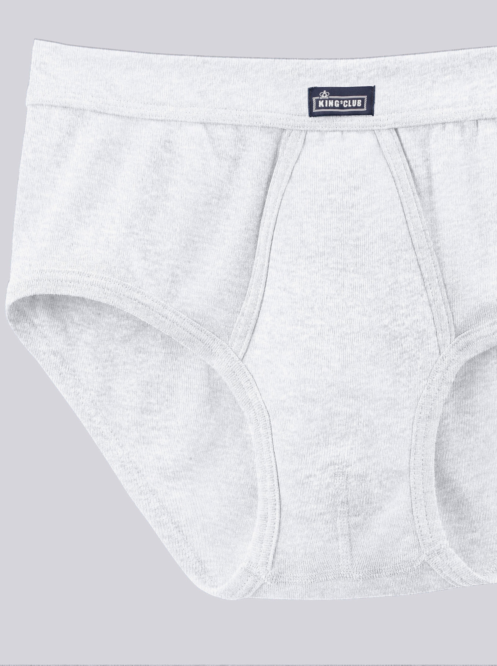 KINGsCLUB Slipy - bílá