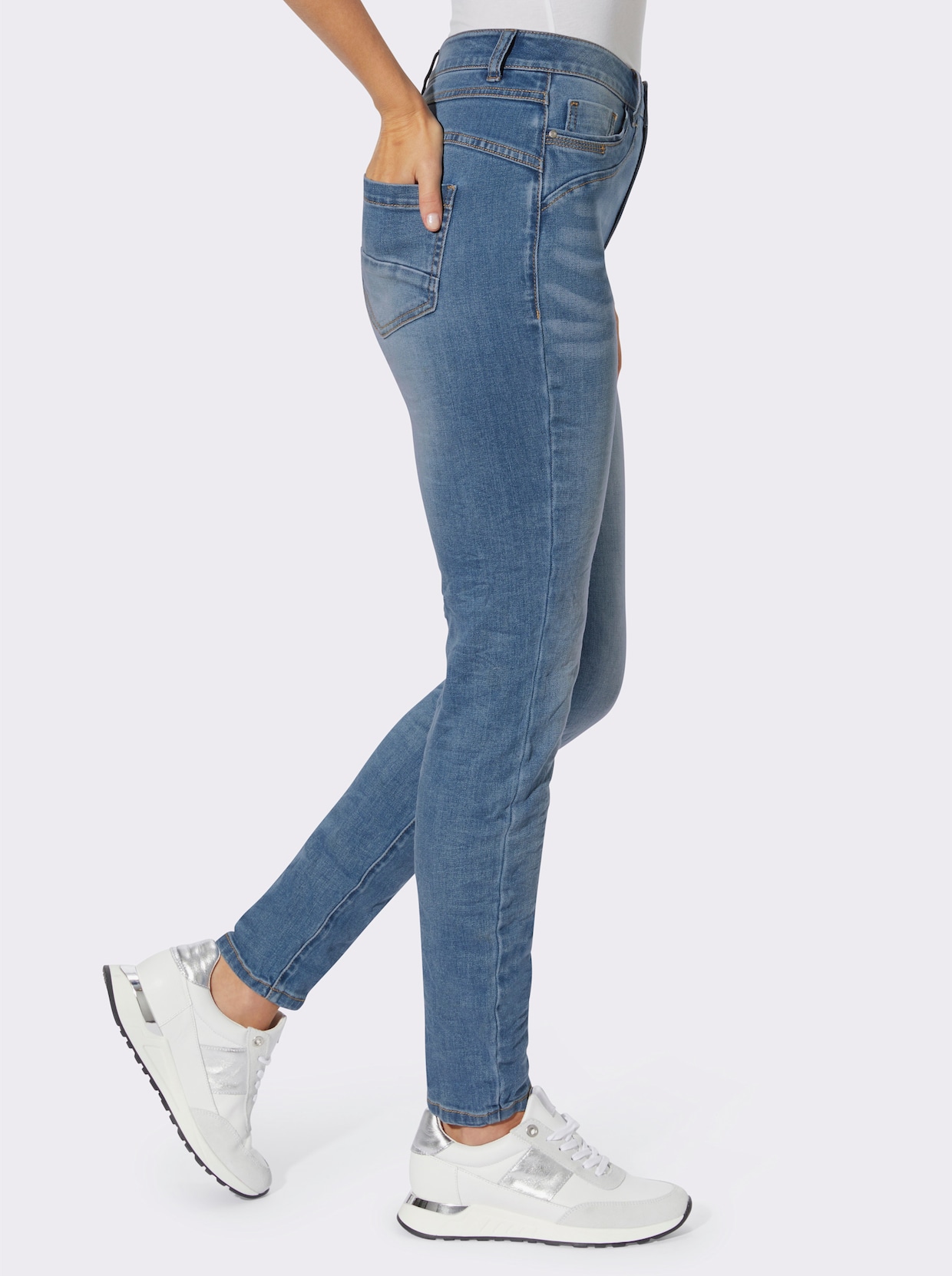 heine jeans - blue-bleached