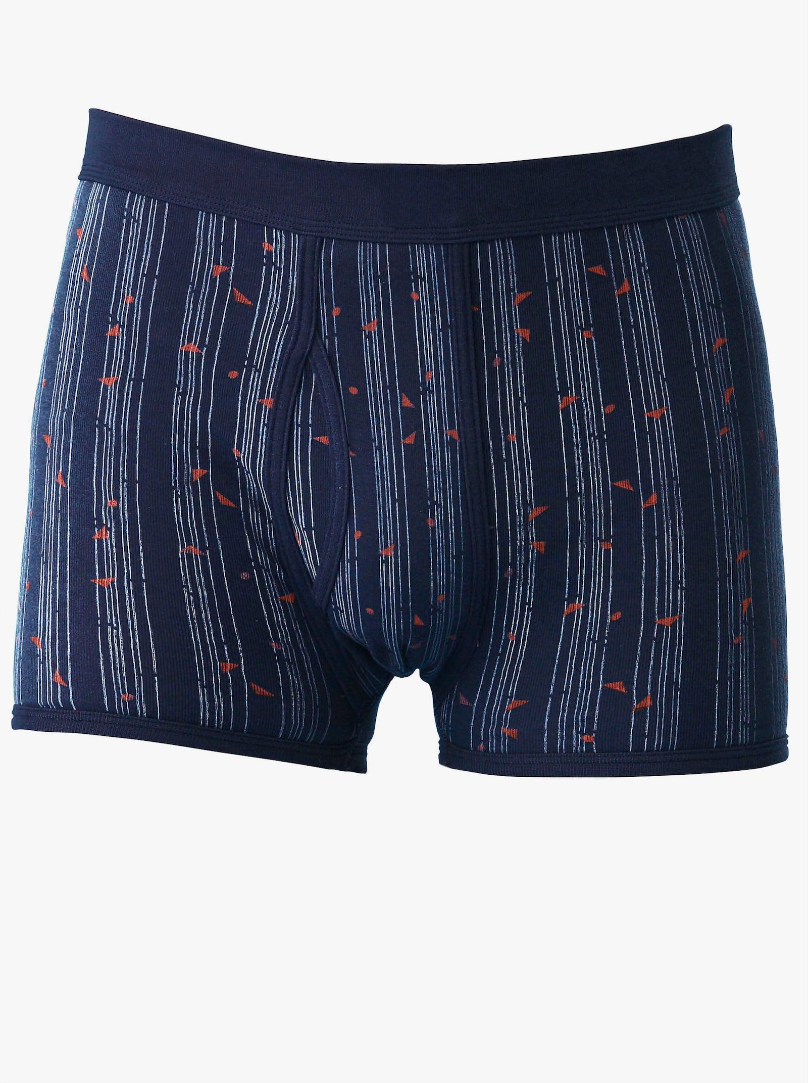 KINGsCLUB Boxerky - námořnická modrá-potisk