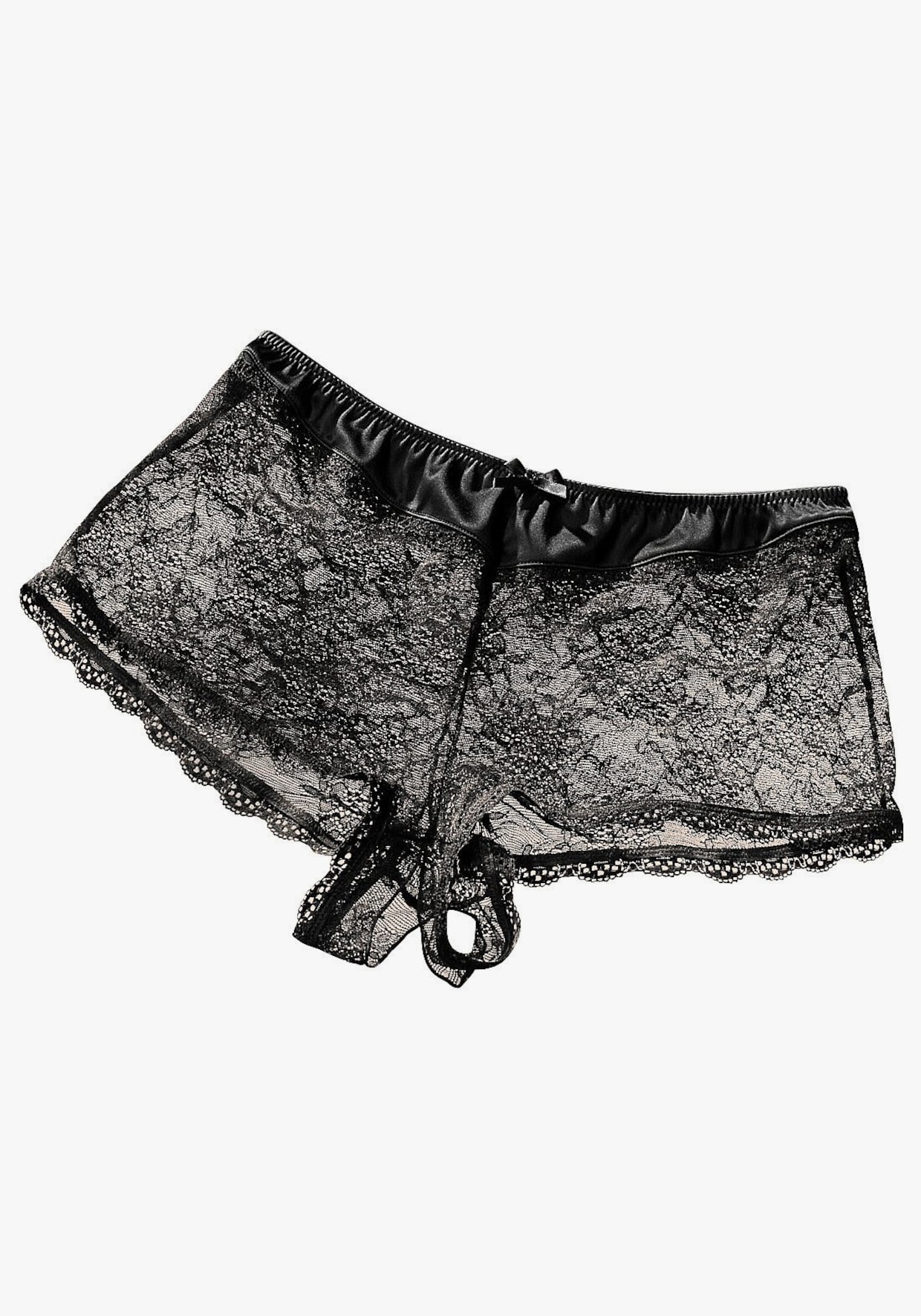 petite fleur gold Panty-Ouvert - schwarz