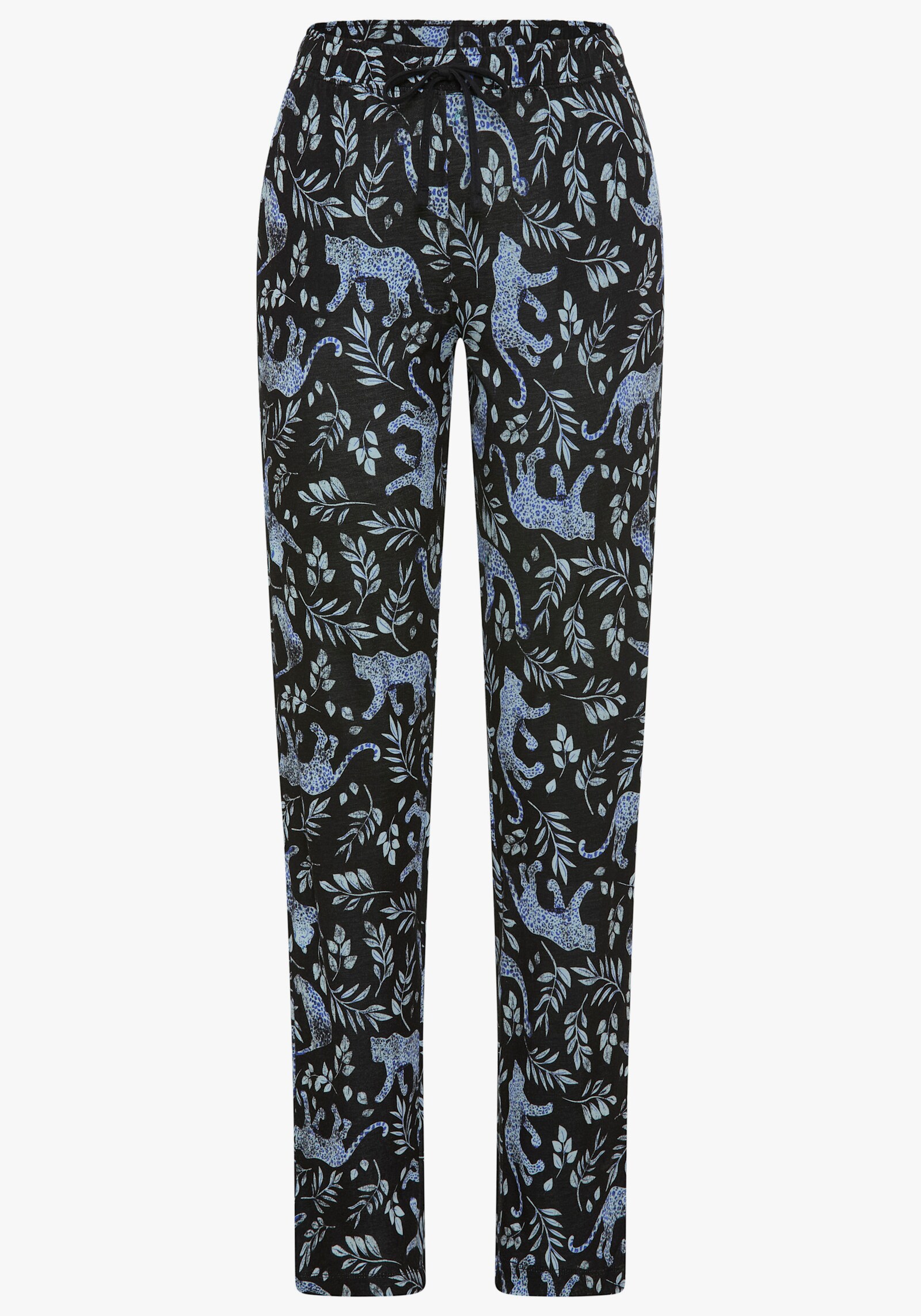 Vivance Dreams Pyjama - schwarz bedruckt