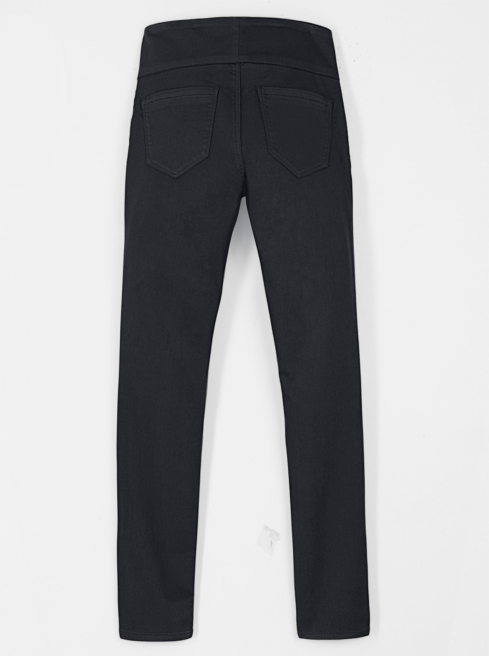 Schlupfhose mit hohem Dehnbund - marine