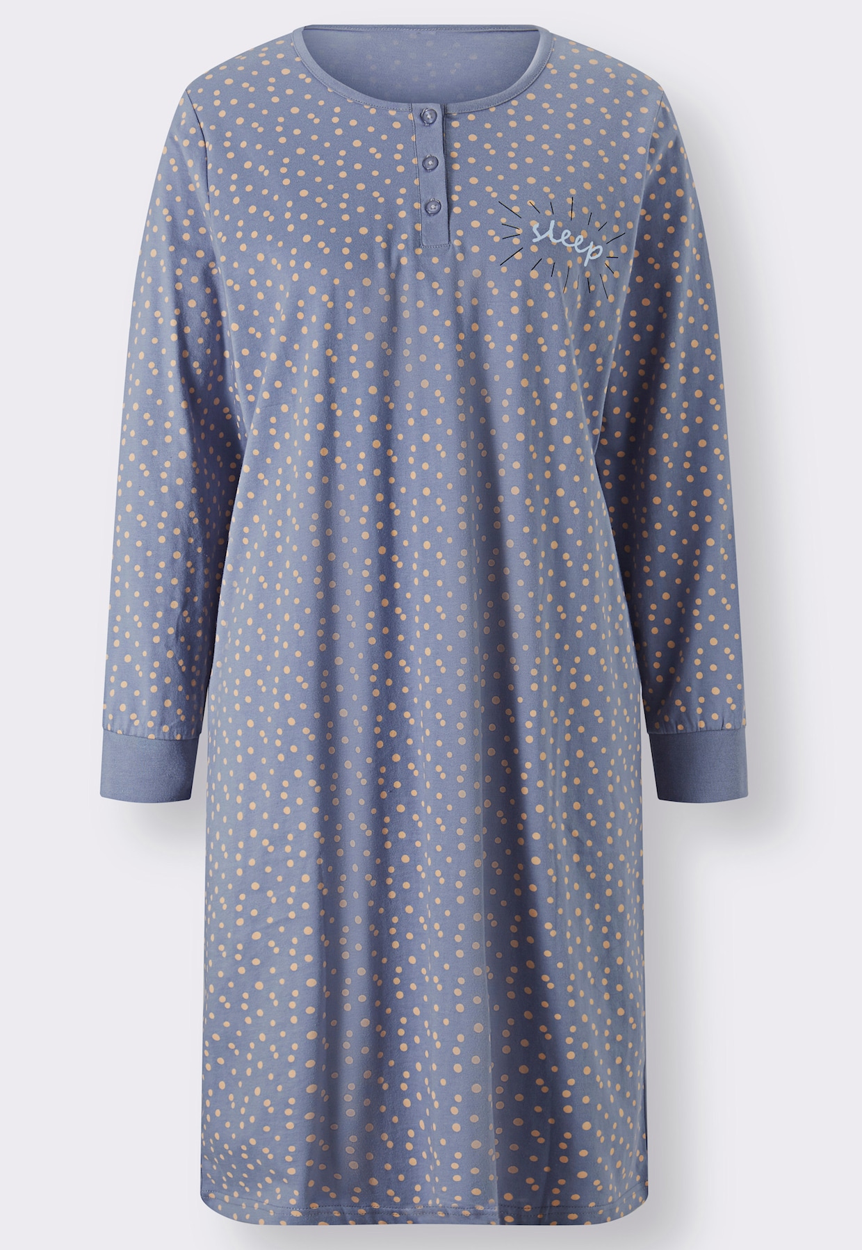 wäschepur Sleepshirt - taubenblau