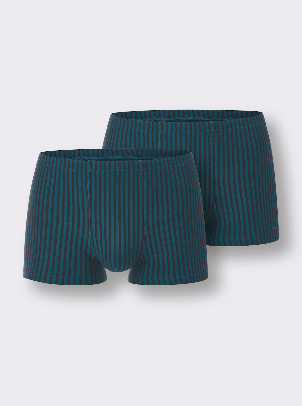 Comte Broek - petrol gestreept