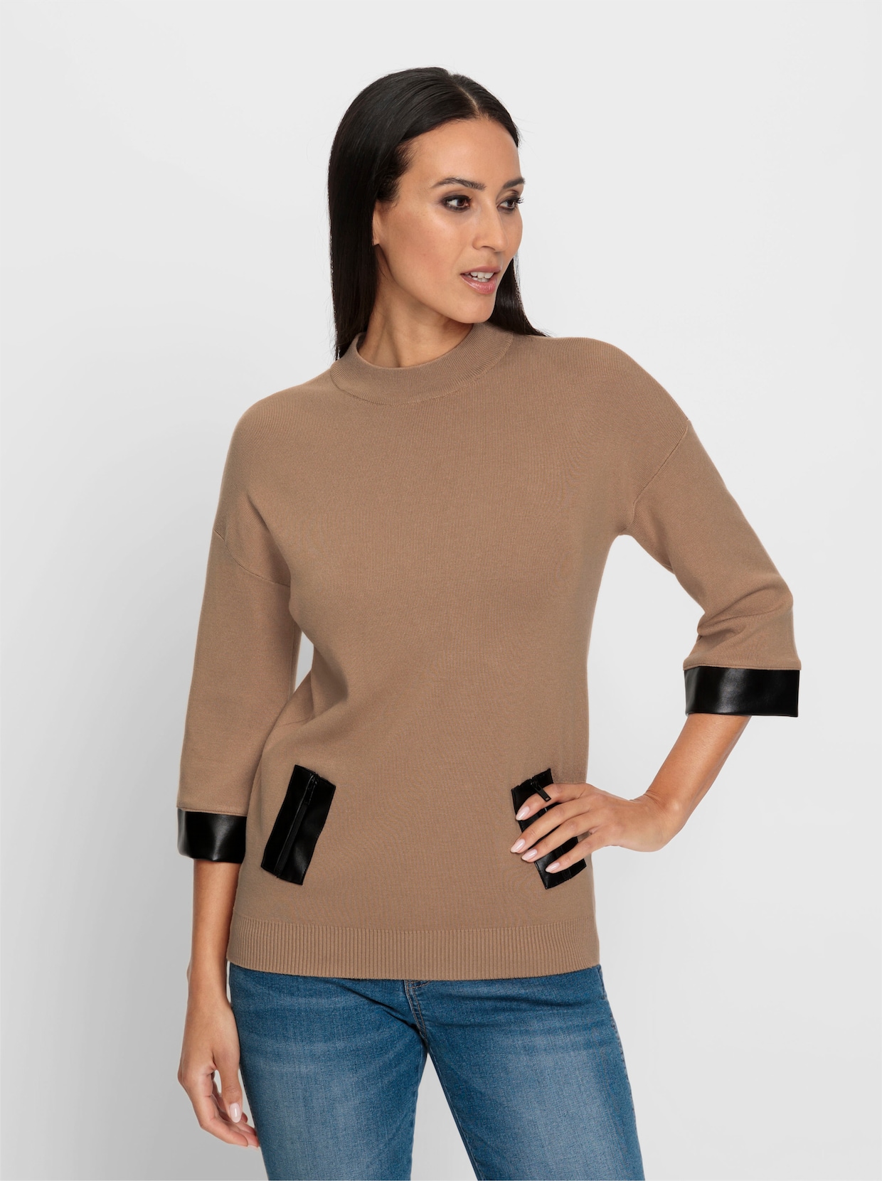 heine Pullover - camel