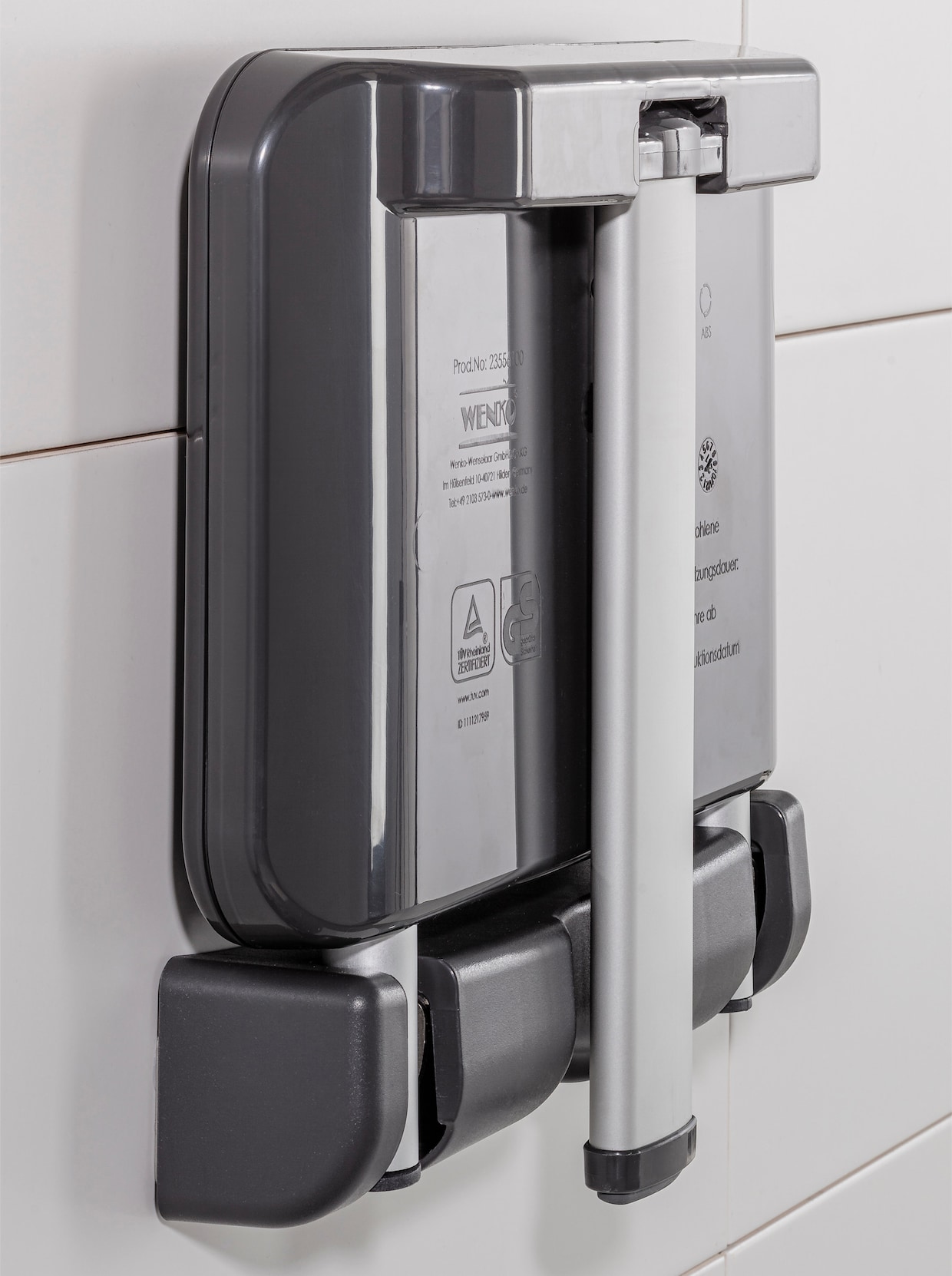 heine home Douche- en badstoel - Zilverkleur
