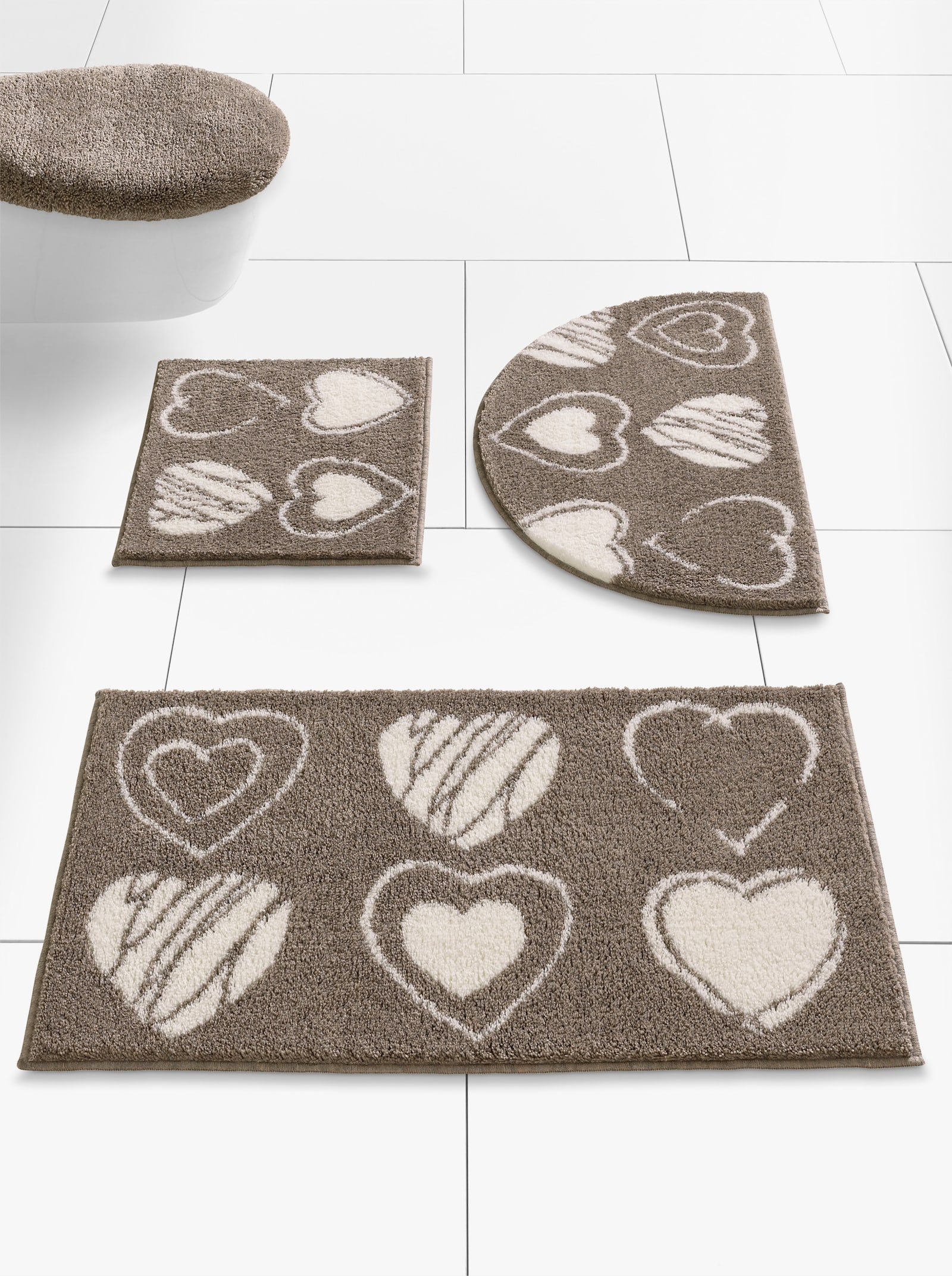 Grund Tapis de bain - taupe-écru