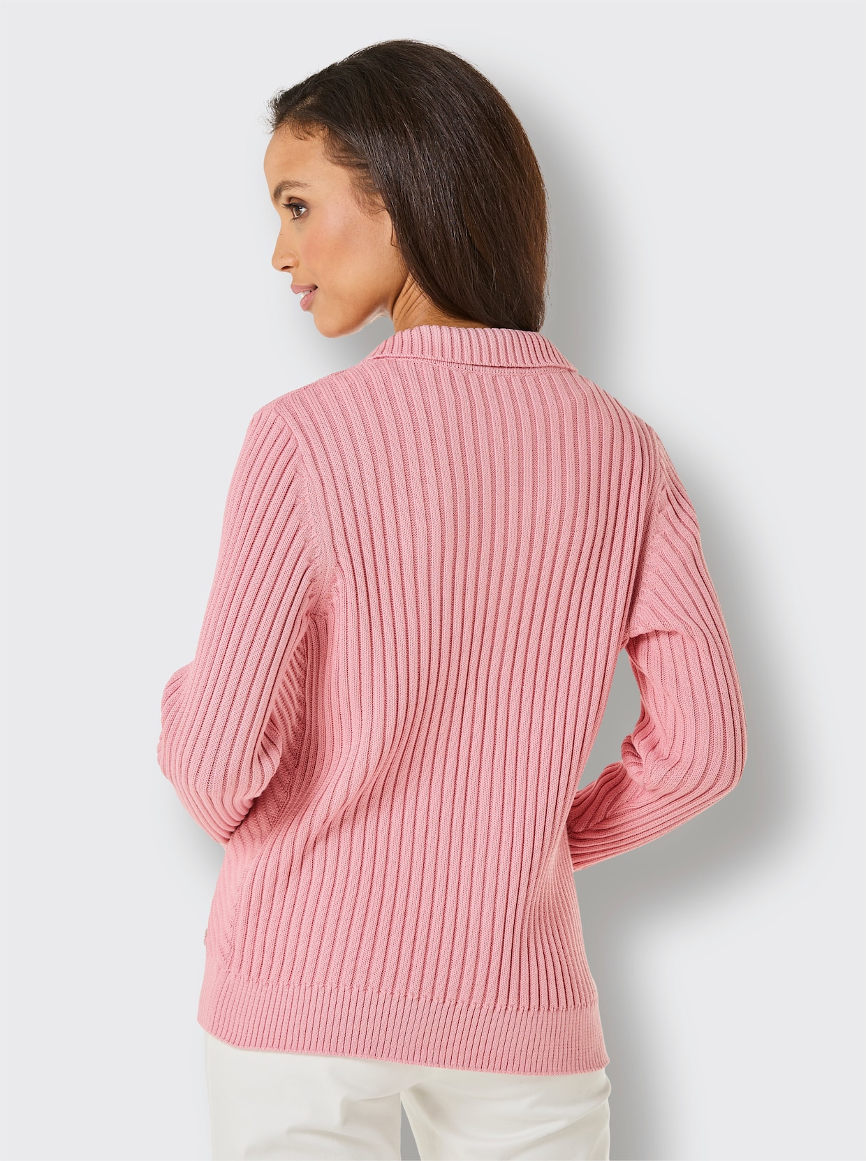 CREATION L PREMIUM Strickjacke - rosenquarz