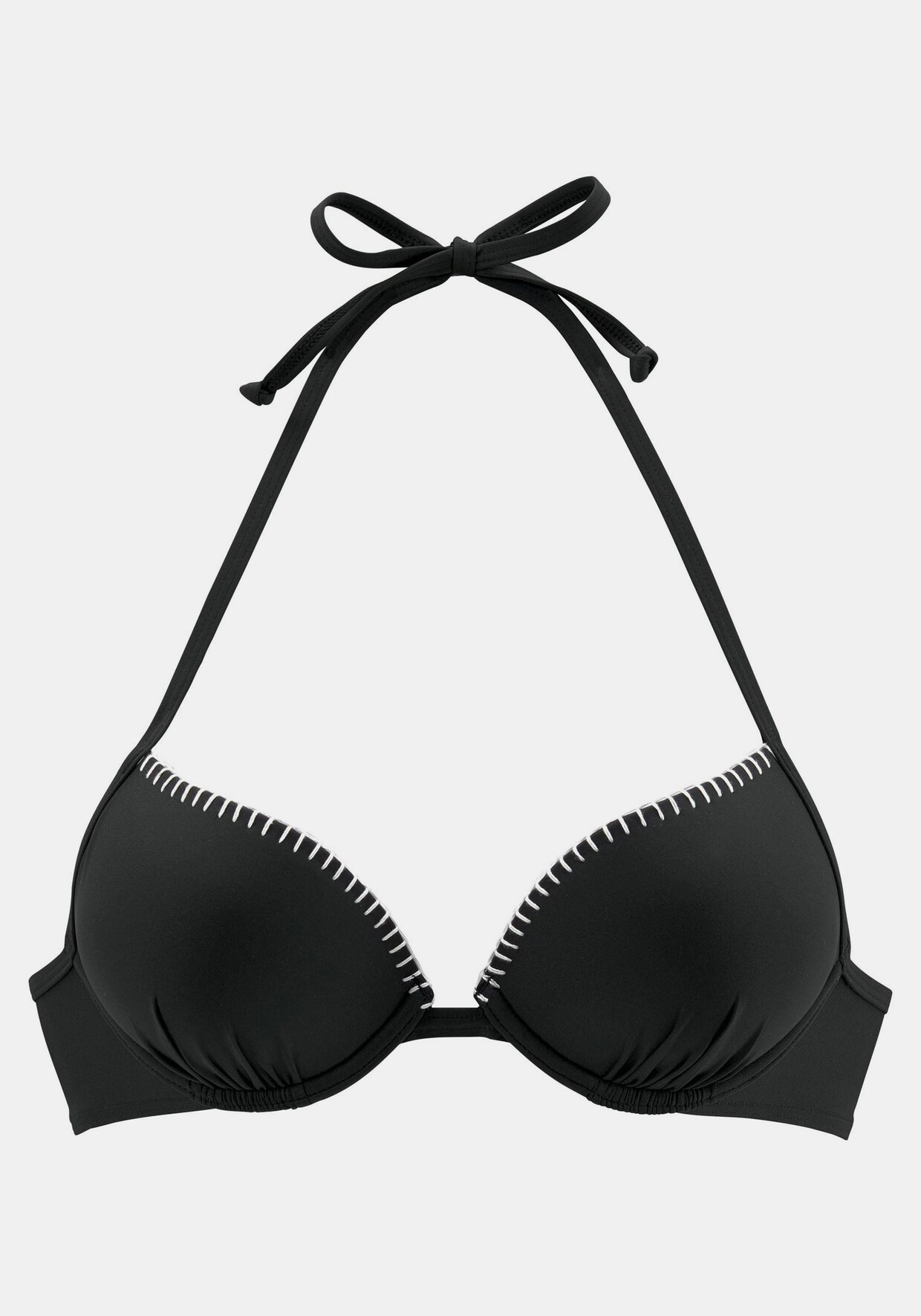 Sunseeker Push-Up-Bikini-Top - schwarz