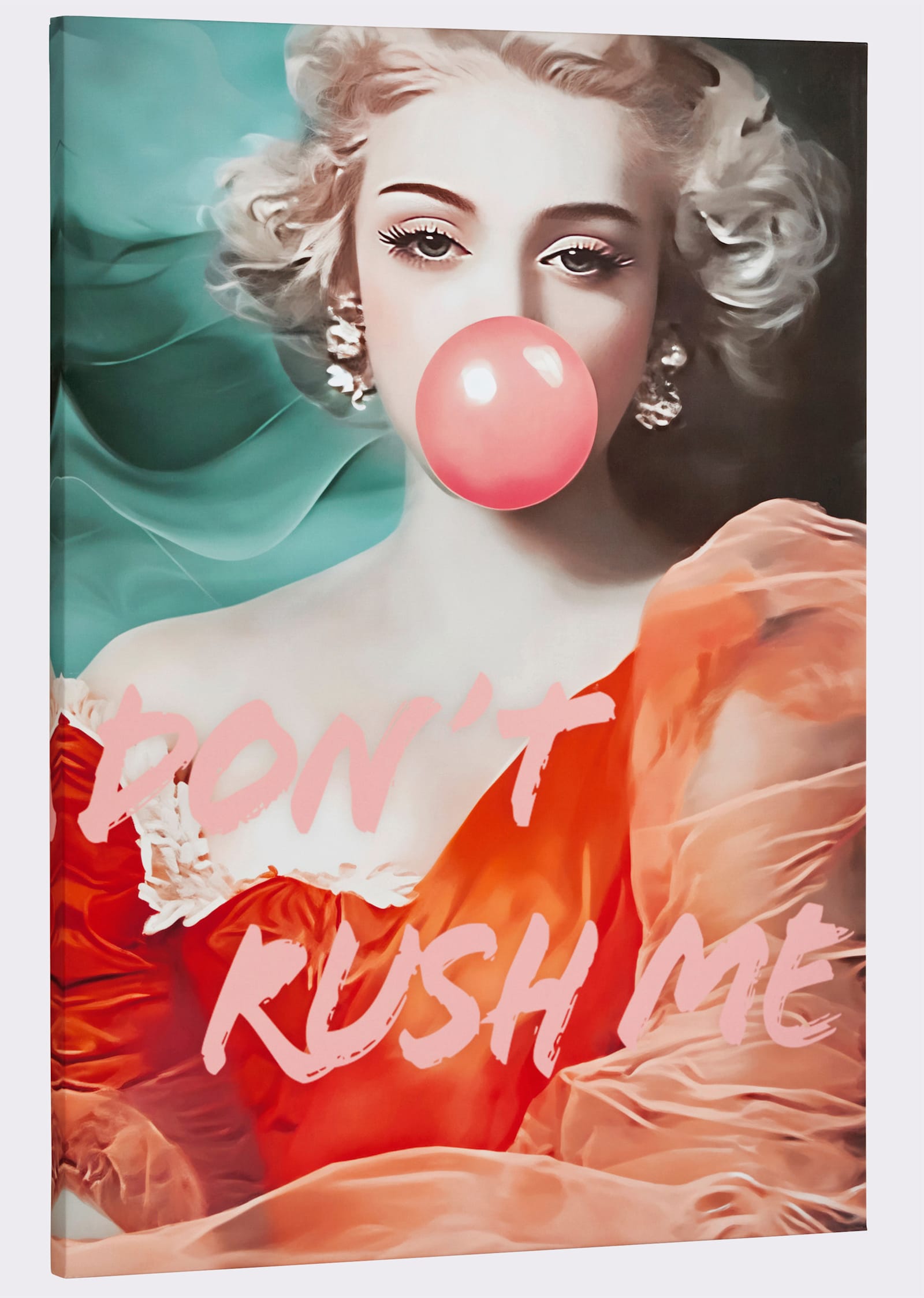 Impressionen Bild - orange-bunt