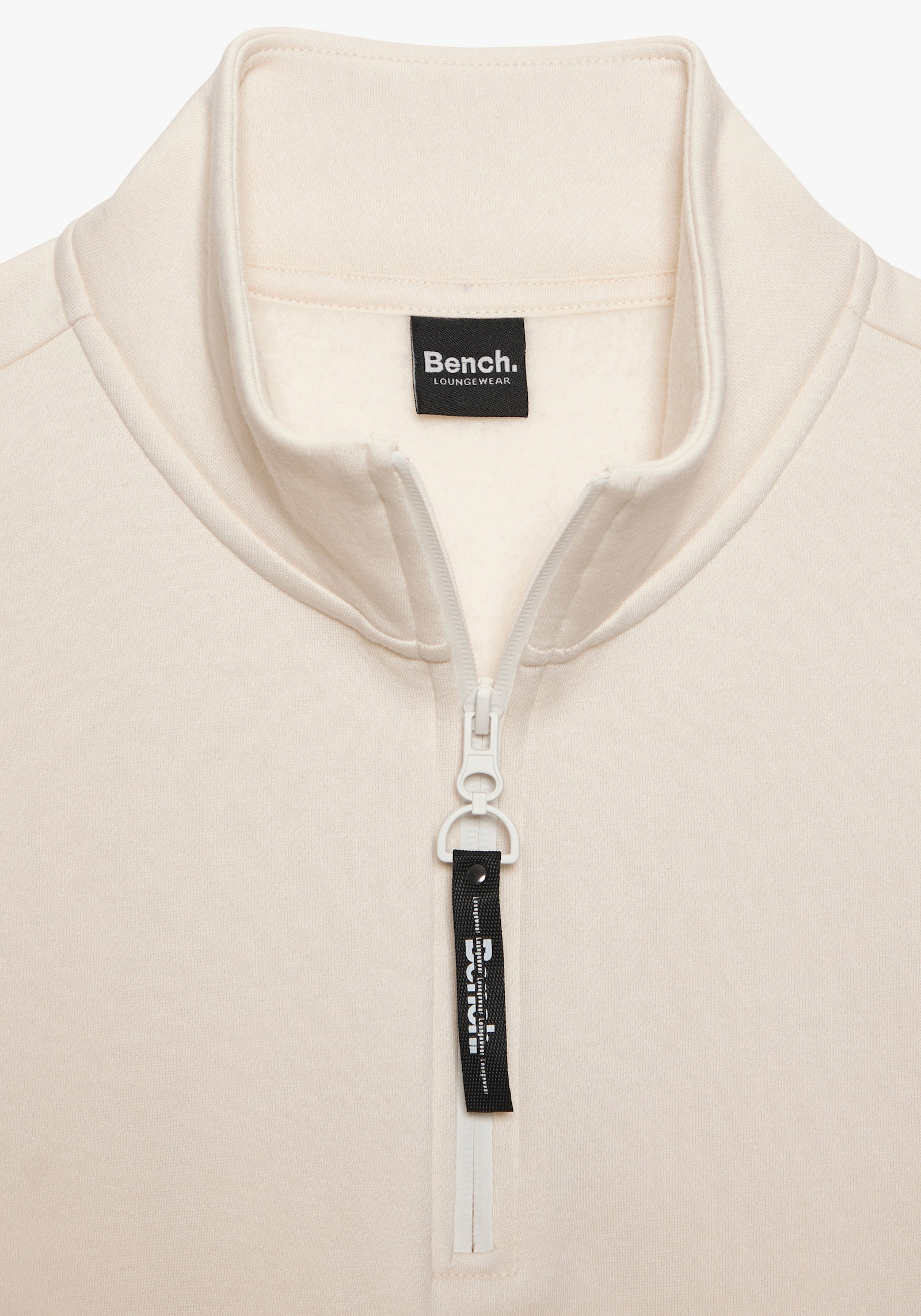 Bench. Loungewear Sweatshirt - creme