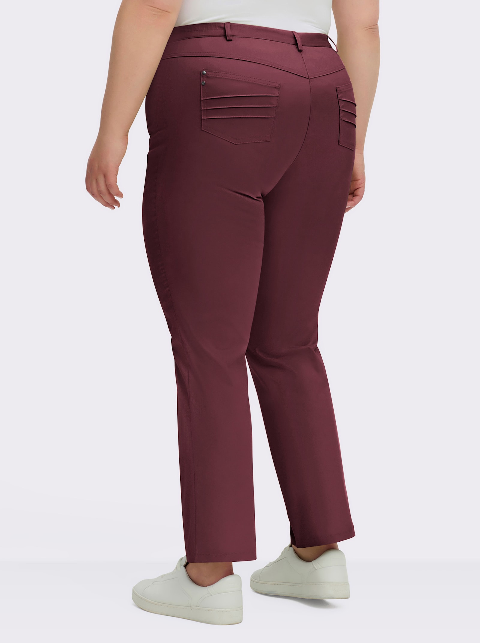 Cosma Funktionshose schmutzabweisend und knitterarm - bordeaux