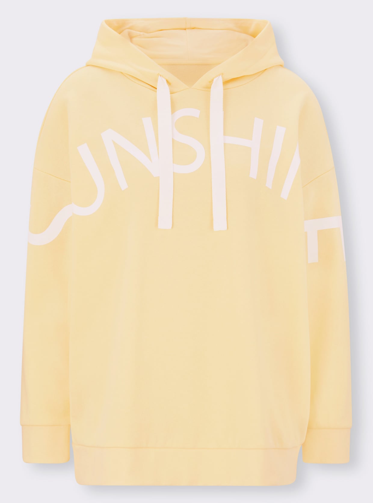 heine Sweatshirt à capuche - citron