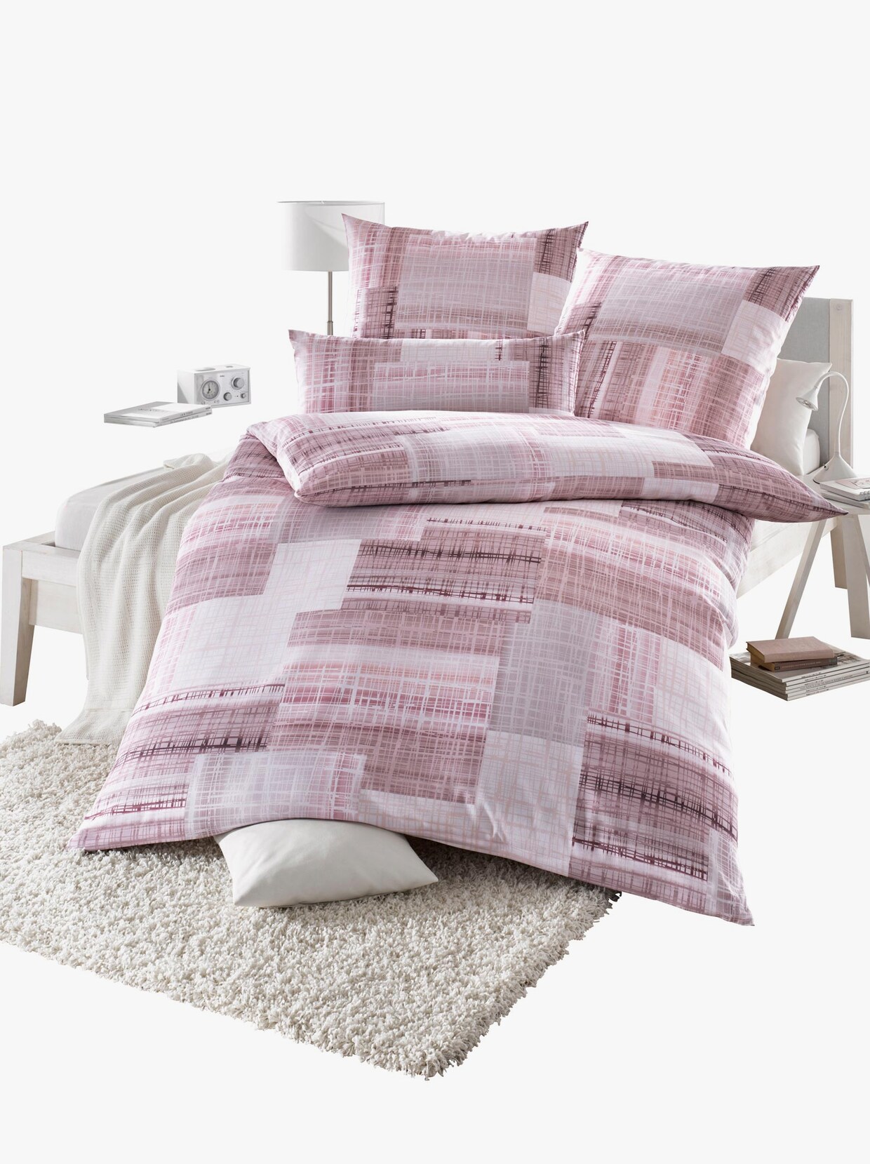 Biberna Sängkläder - ljusrosa