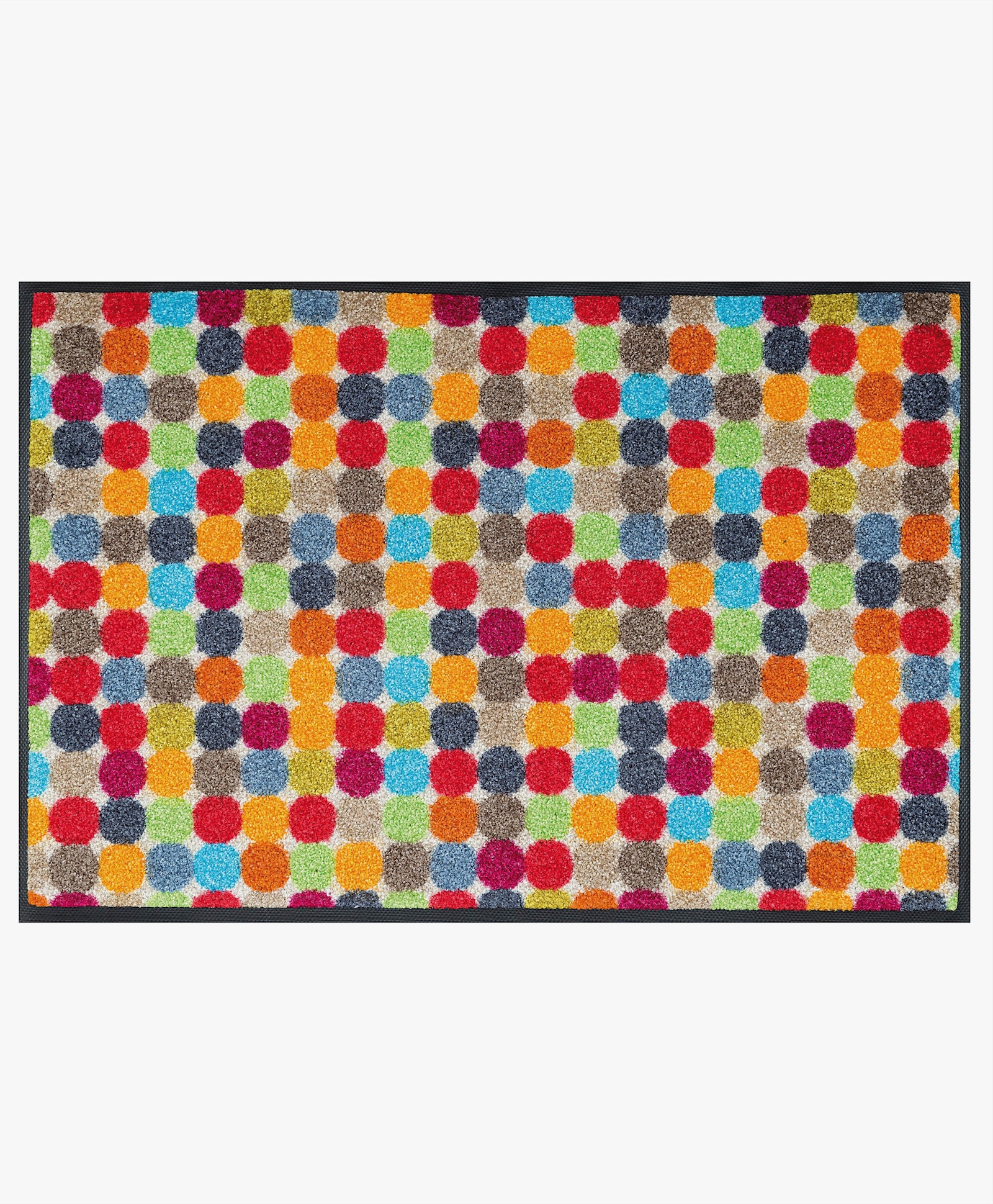 wash+dry by Kleen-Tex Fußmatte - rot-bunt